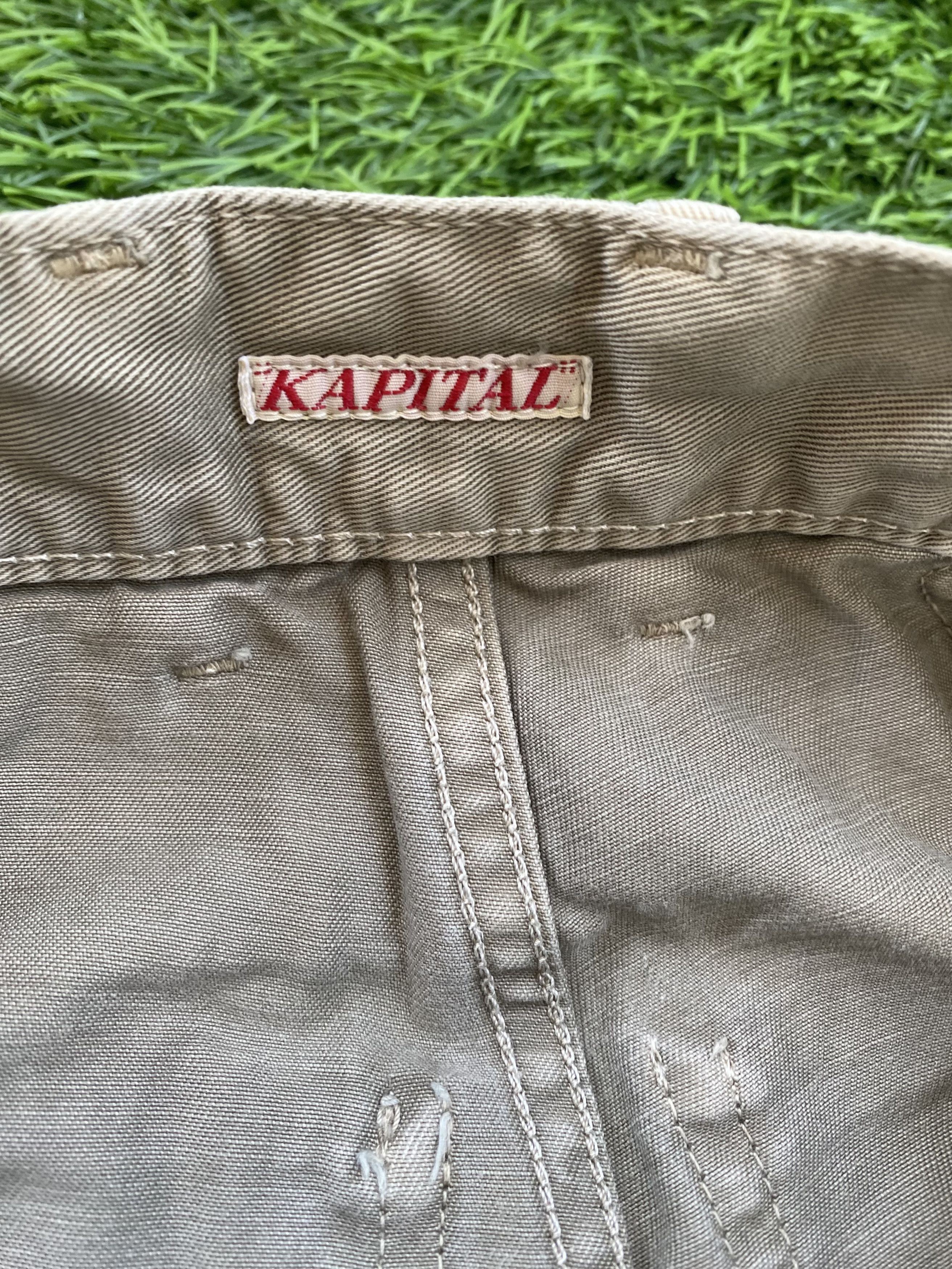Japanese Brand Rare Kapital Buckle Multipocket Cargo Pants Size US 31 - 7 Thumbnail