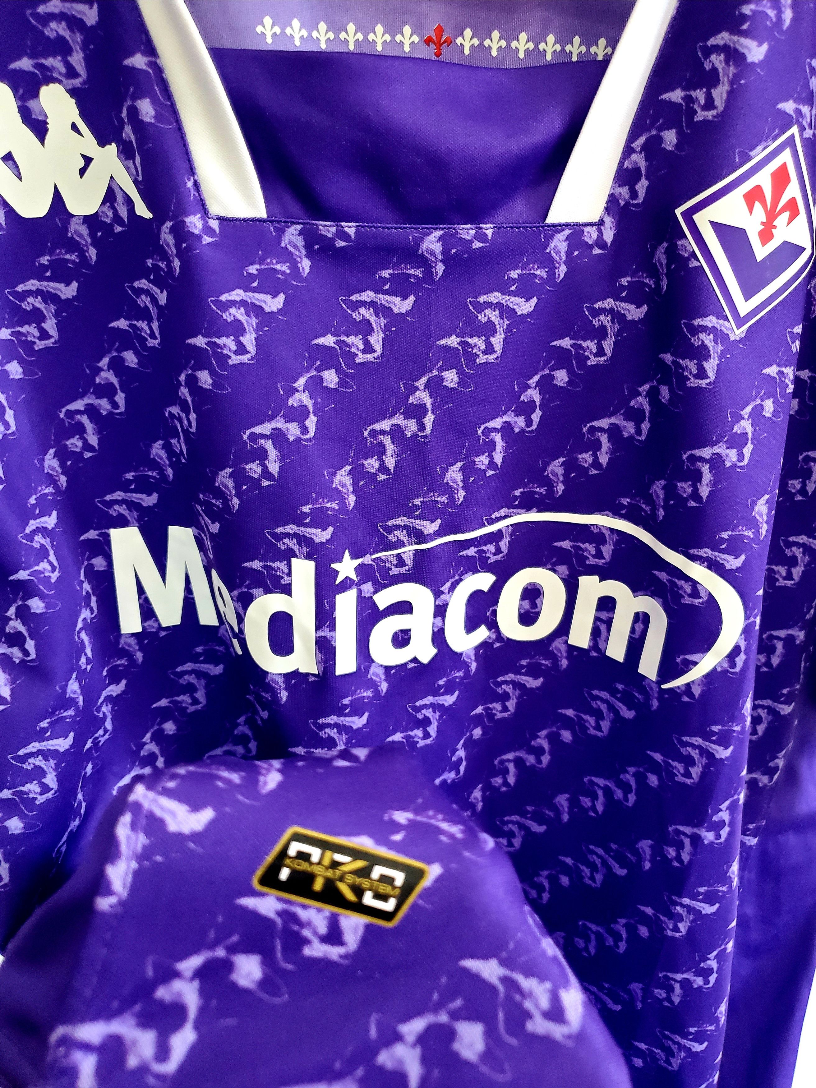 Kappa Fiorentina Home Soccer Jersey 2023/2024 ideal condition 3 Xl Size US XXL / EU 58 / 5 - 3 Thumbnail