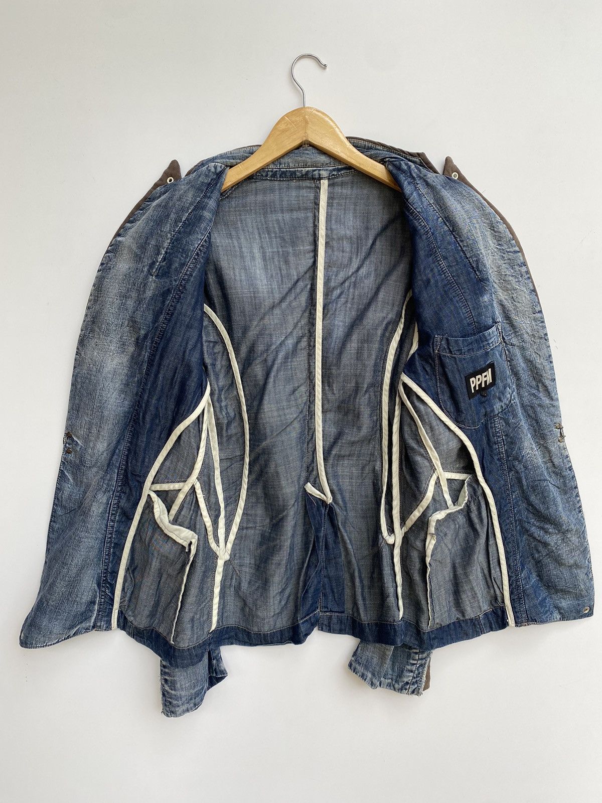 PPFM ✅️Vtg PPFM Blue Jacket Size US L / EU 52-54 / 3 - 3 Thumbnail