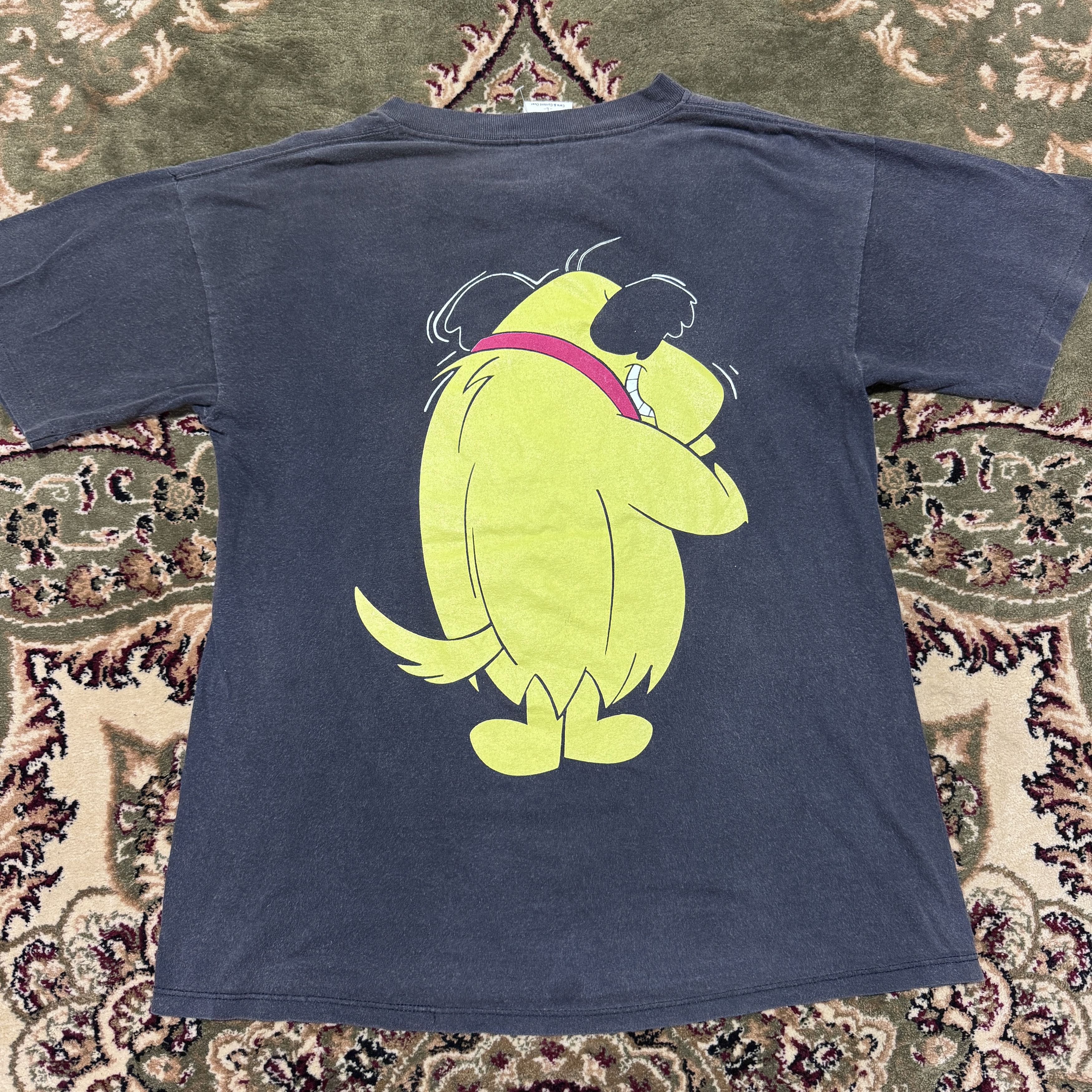 Vintage Vintage Wacky Racer Muttley Double Side T shirt Sun Faded Size US L / EU 52-54 / 3 - 2 Thumbnail