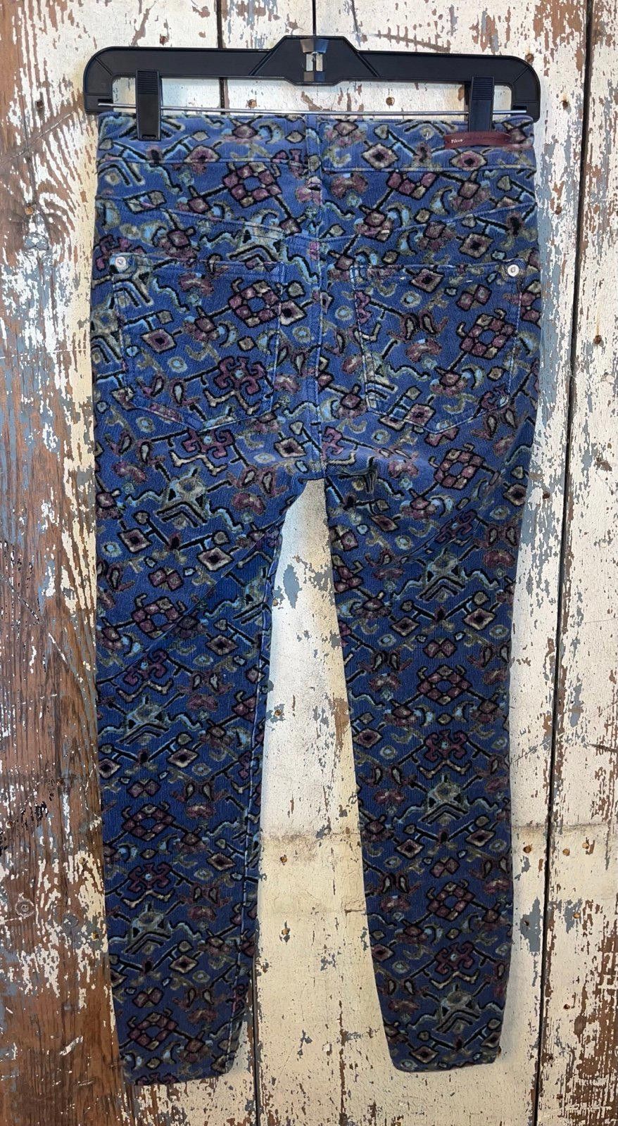 Designer Pilcro & the Letterpress corduroy pants 25 High Rise Skinny Size 26" / US 2 / IT 38 - 6 Thumbnail