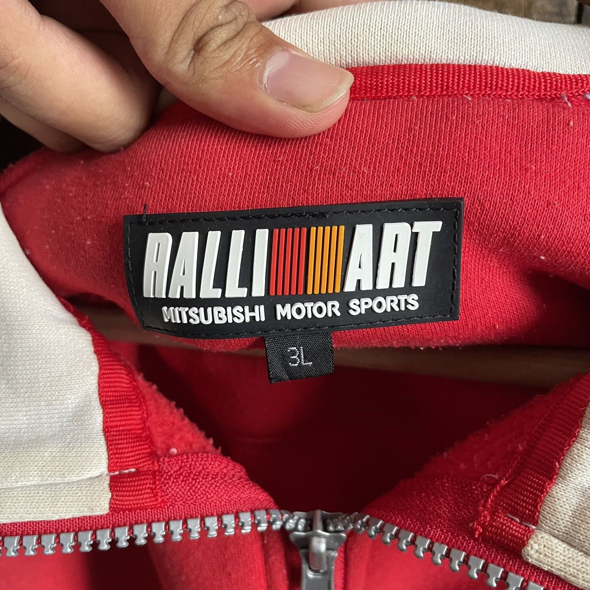 Vintage Vintage Mitsubishi Ralliart Half zipper Sweatshirt Size US XL / EU 56 / 4 - 4 Thumbnail