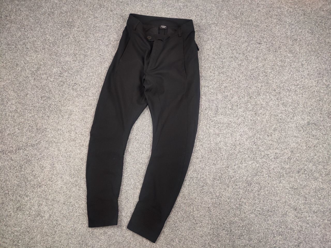 Kai Bitte Kai Rand Scandinavian design Black Asymmetric Pants Size US 34 / EU 50 - 2 Thumbnail