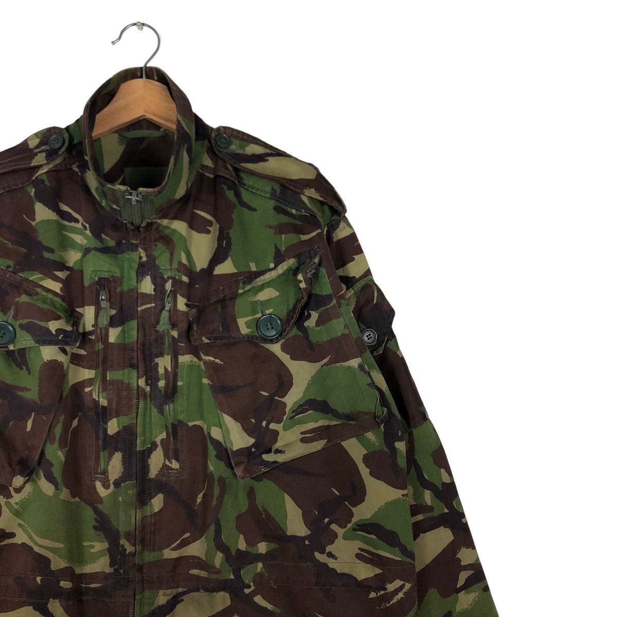 Vintage 🔥Vintage Camouflage Chore Survival Jacket Multi Pockets Size US M / EU 48-50 / 2 - 6 Thumbnail