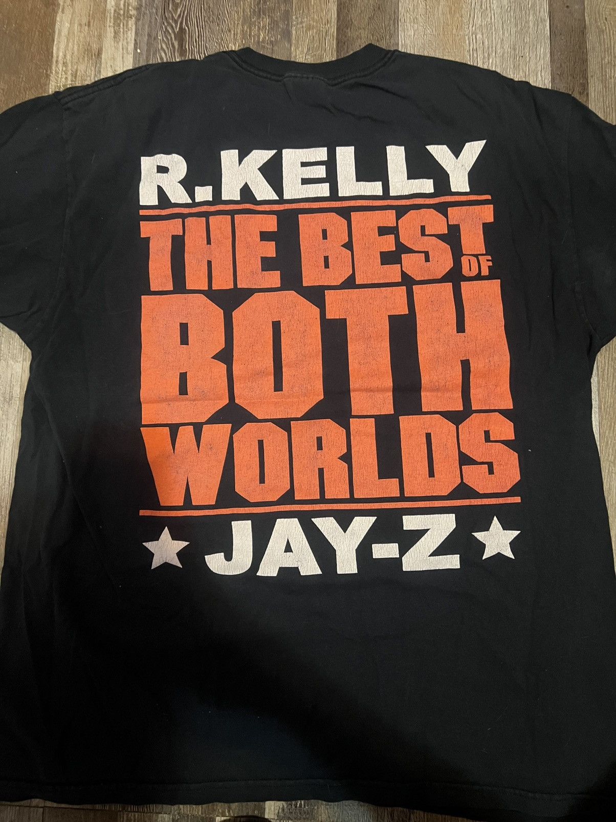 Anvil Vintage R. Kelly & Jay-z Tee Size US XL / EU 56 / 4 - 2 Thumbnail