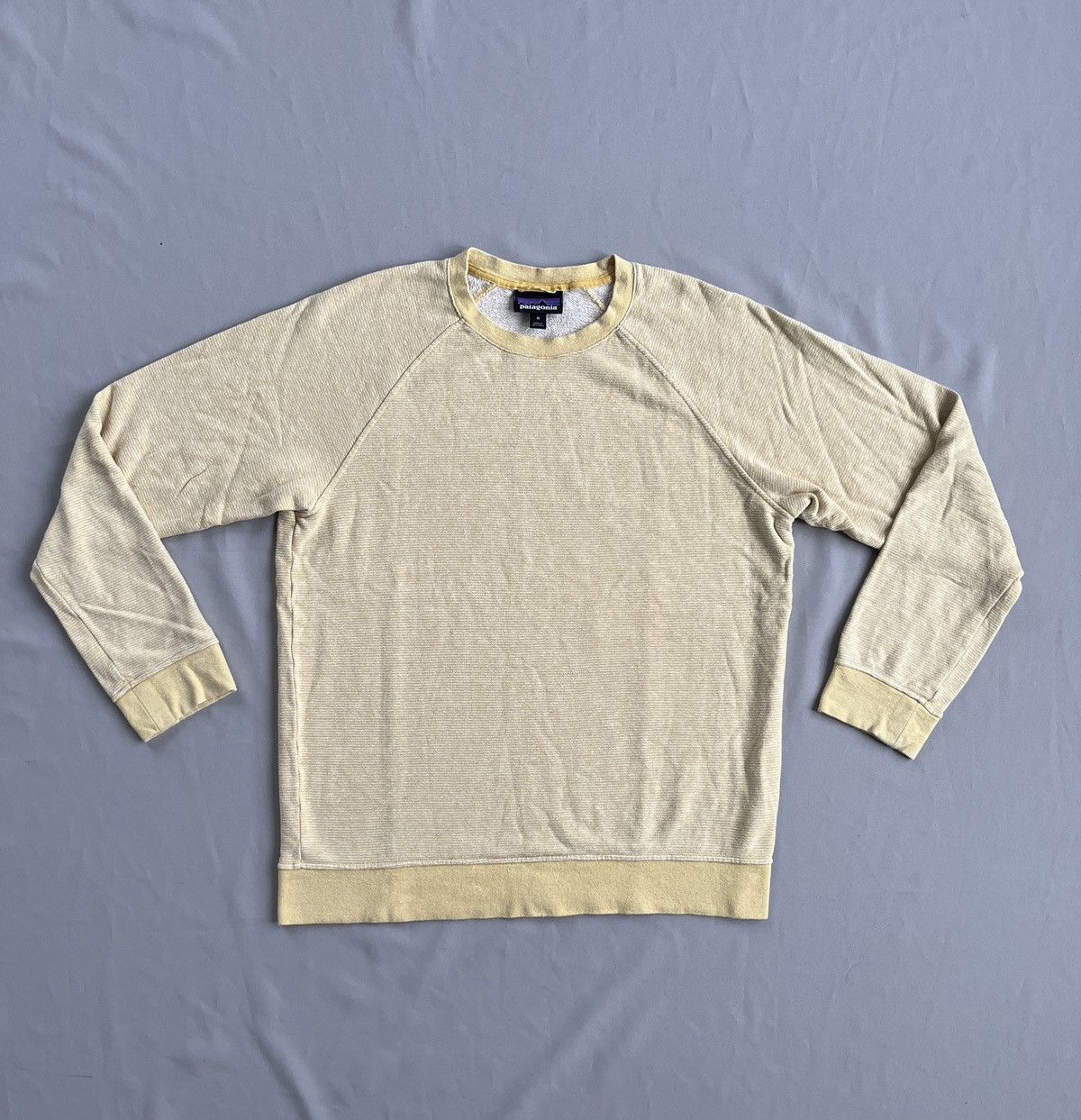 Patagonia Patagonia Recycled Organic Cotton Yellow Sweatshirt Size US M / EU 48-50 / 2 - 1 Thumbnail