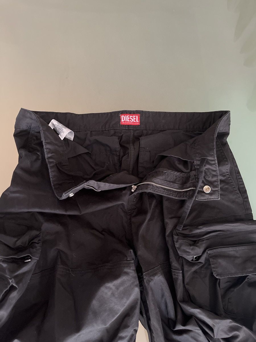 Diesel Diesel Cargo Pants – Black – Size 48 Size US 44 / EU 60 - 3 Thumbnail