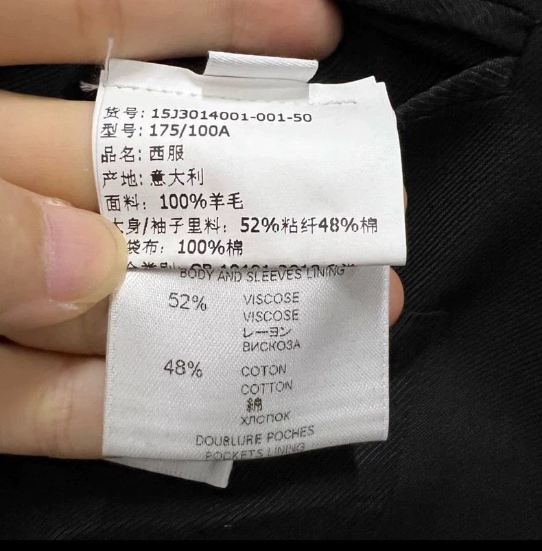 Givenchy Givenchy Size50 Double-Row Suit 96 New Size 50 Size US M / EU 48-50 / 2 - 5 Thumbnail