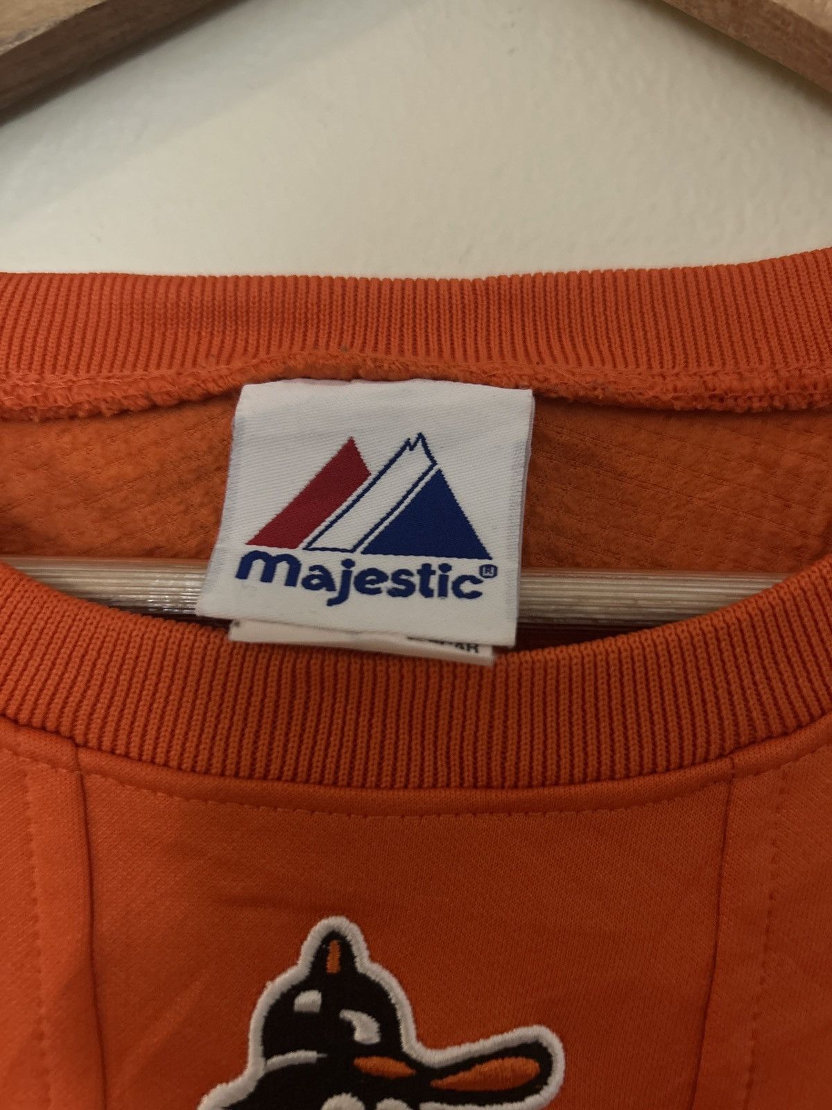 Majestic × Vintage Vintage 2009 Majestic MLB Baltimore orioles long sleeve Size US XL / EU 56 / 4 - 5 Thumbnail