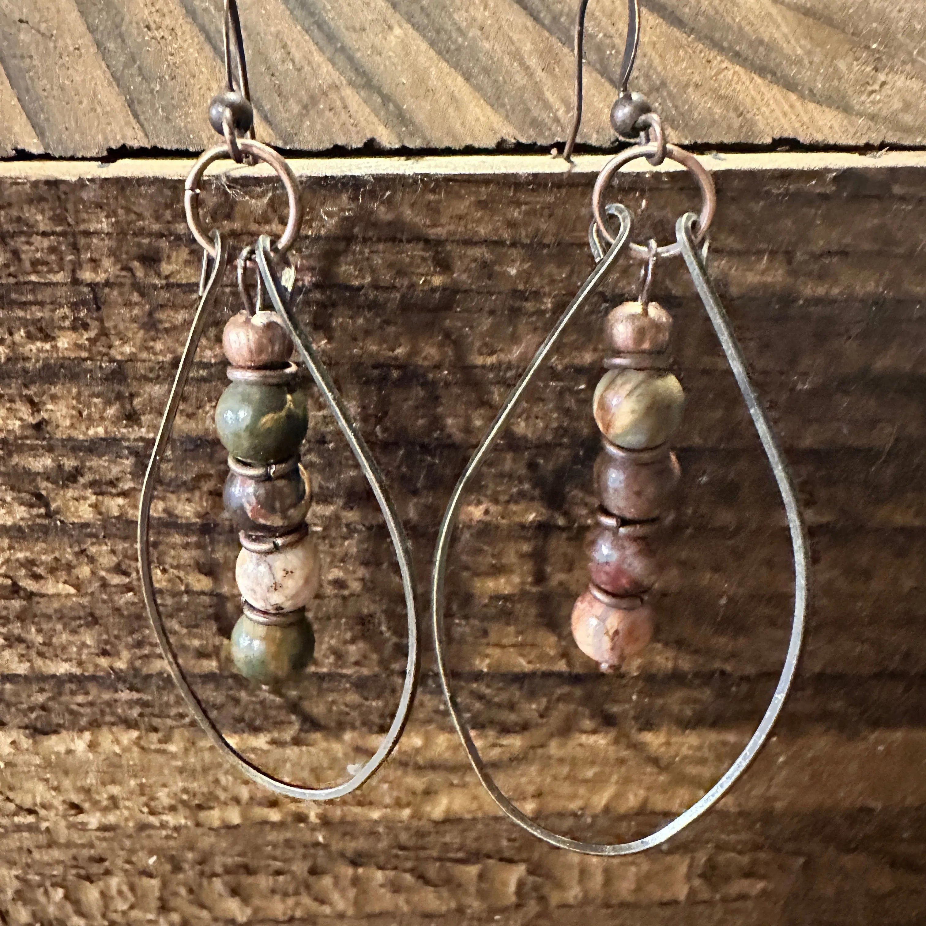 Other Handmade Western Hippie Copper Wire Colorful Wooden Beads Dr Size ONE SIZE - 3 Thumbnail