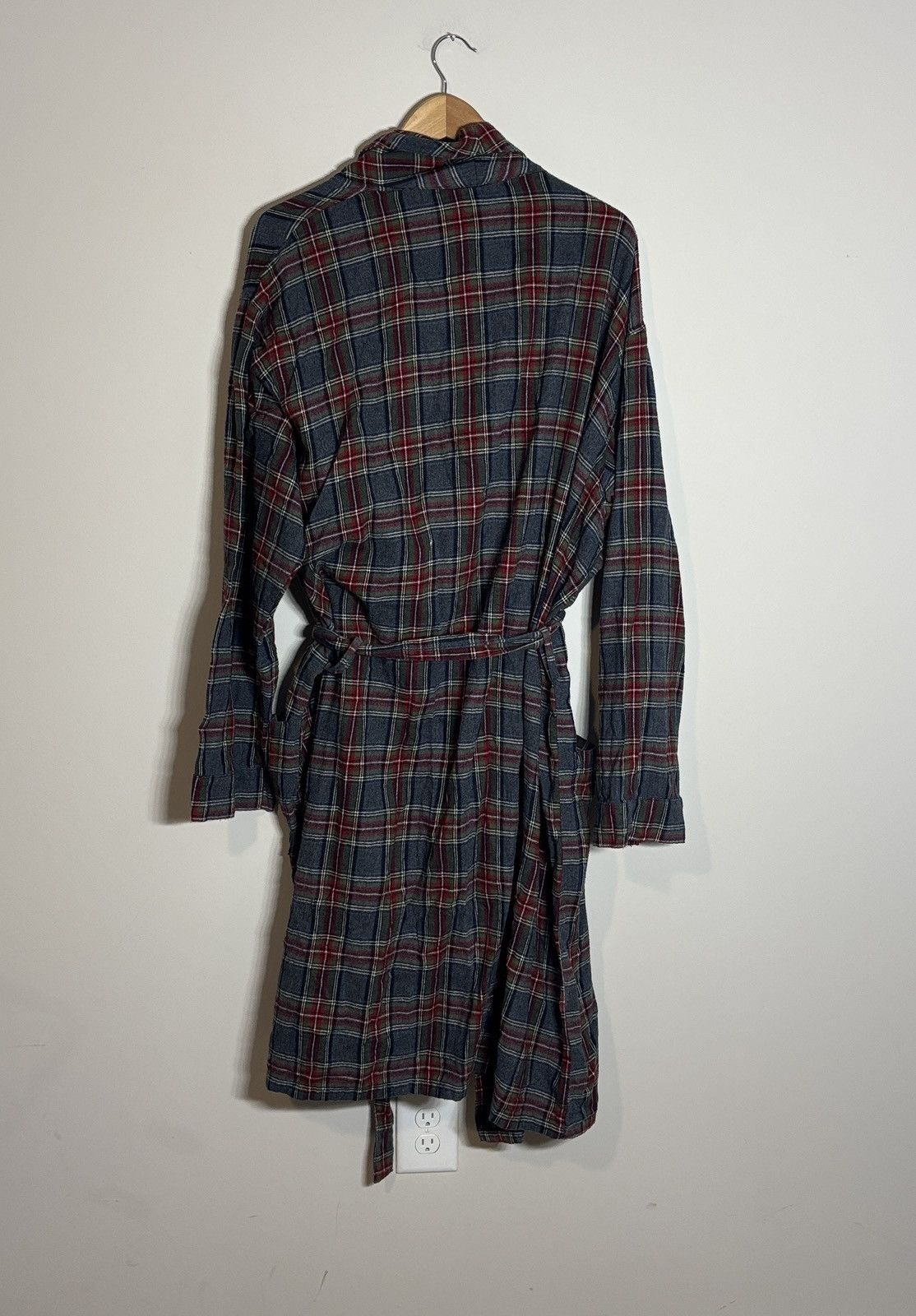 L.L. Bean L.L. Bean Plaid Cotton Flannel Robe XL Size US XL / EU 56 / 4 - 4 Thumbnail