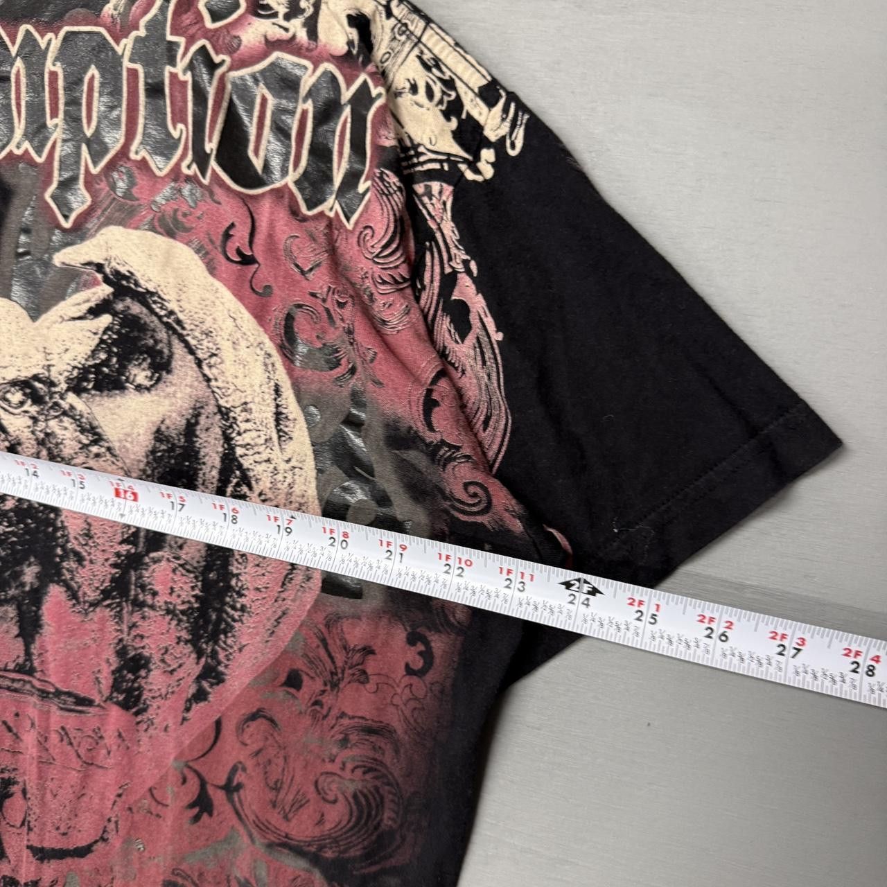 Affliction Affliction Vintage Crazy Demon Cross Skater Tee Shirt XL Size US XL / EU 56 / 4 - 5 Thumbnail
