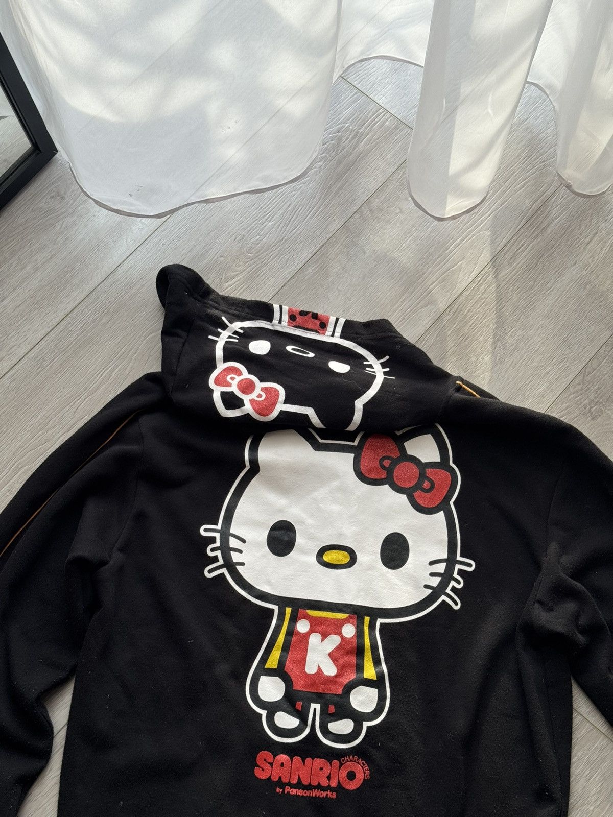 Cartoon Network If Six Was Nine Hello Kitty Big Logo Zip Up Hoodie Size US M / EU 48-50 / 2 - 6 Thumbnail