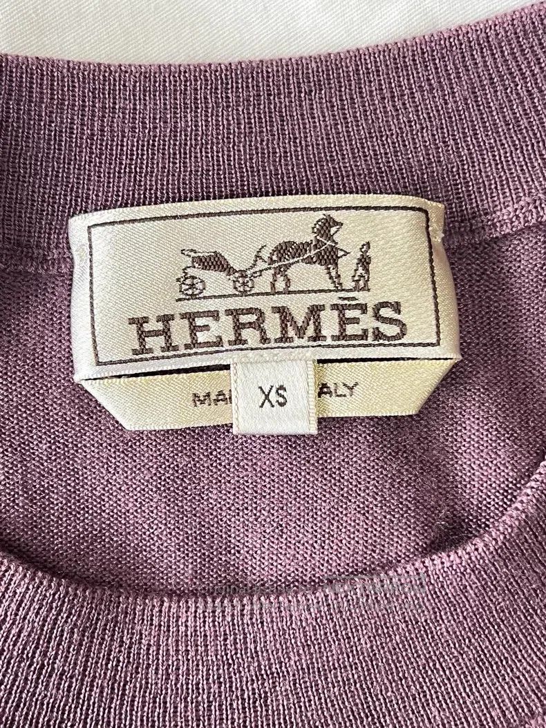Hermes Hermes Women's Knitted Sweater Size XS / US 0-2 / IT 36-38 - 7 Thumbnail