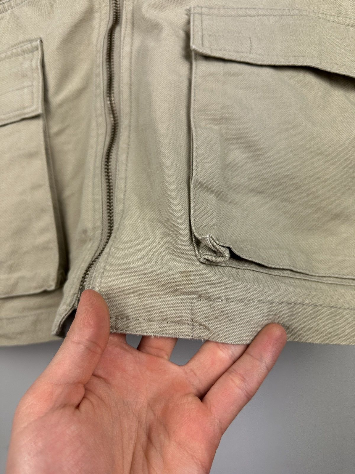 Chaps Ralph Lauren × Vintage Vintage Chaps Ralph Lauren Field Utility Fishing Zip Vest Size US L / EU 52-54 / 3 - 10 Thumbnail