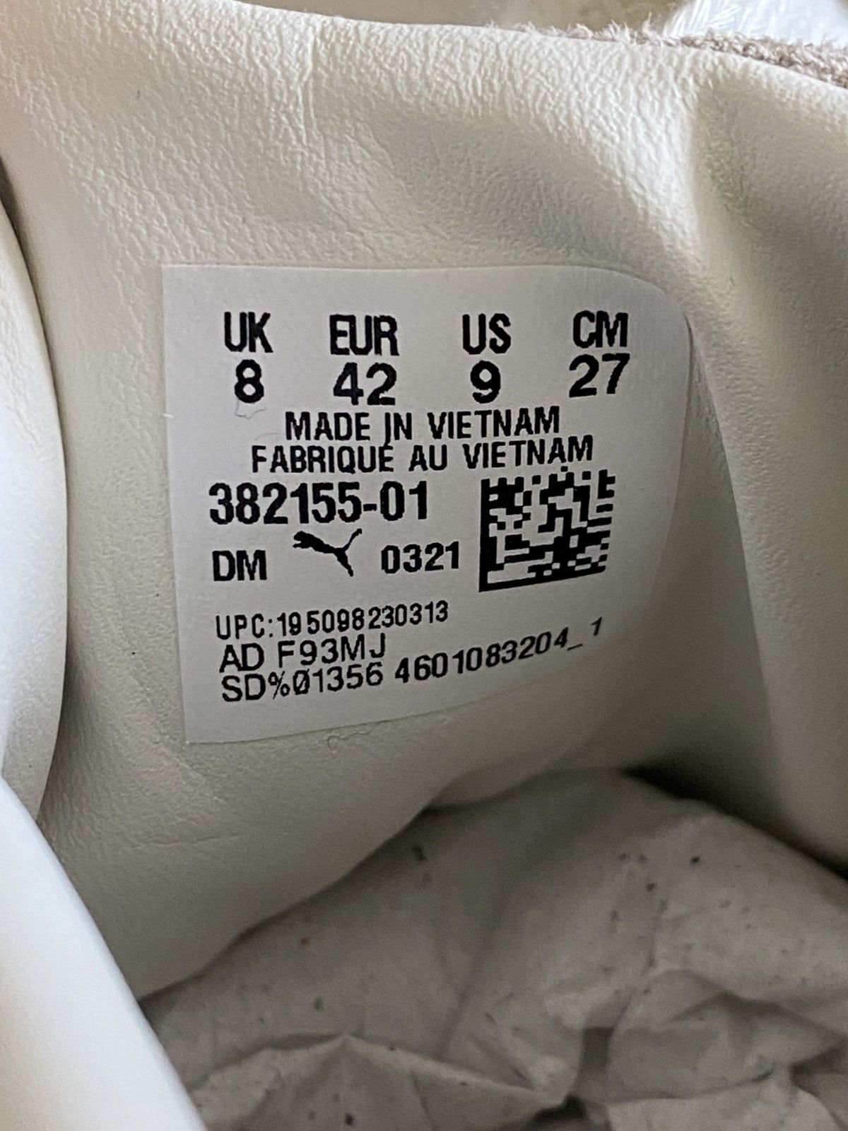 Puma × Rhude Rhuigi x Suede “White Jupiter” Size US 9 / EU 42 - 6 Thumbnail
