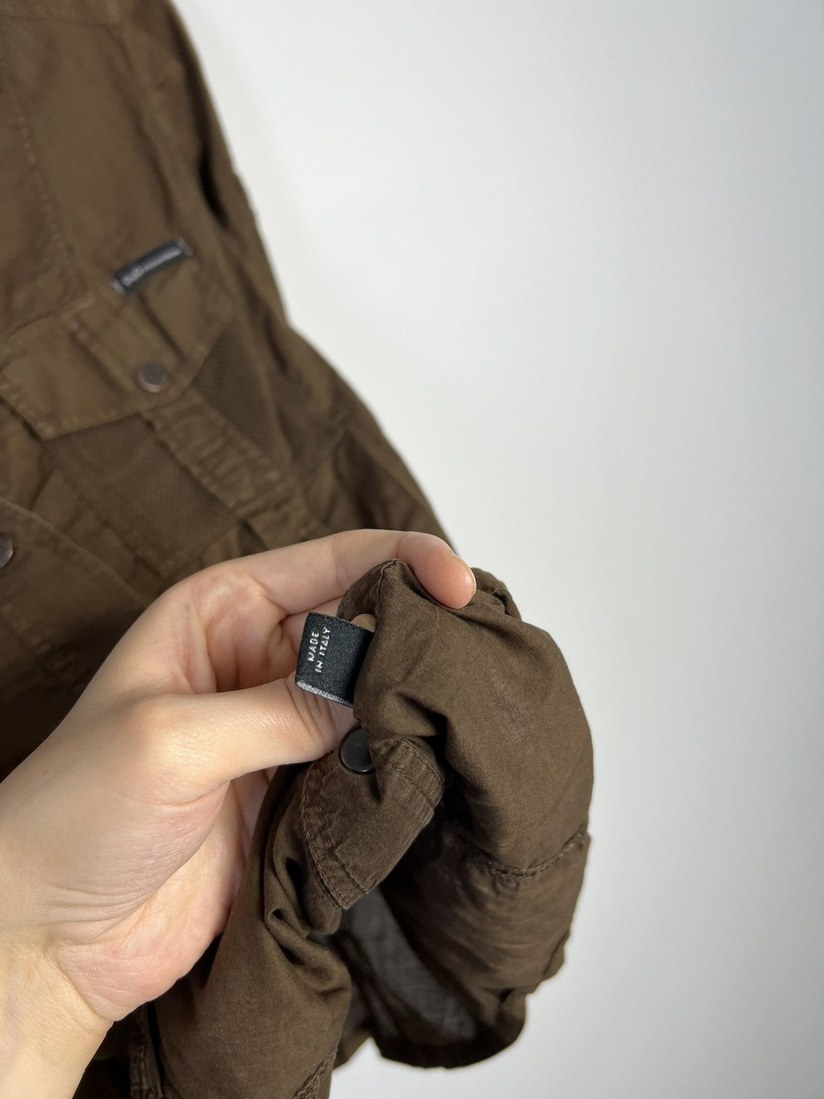 Dolce & Gabbana Shirt Dolce & Gabbana brown italy vintage rare Size M / US 6-8 / IT 42-44 - 6 Thumbnail
