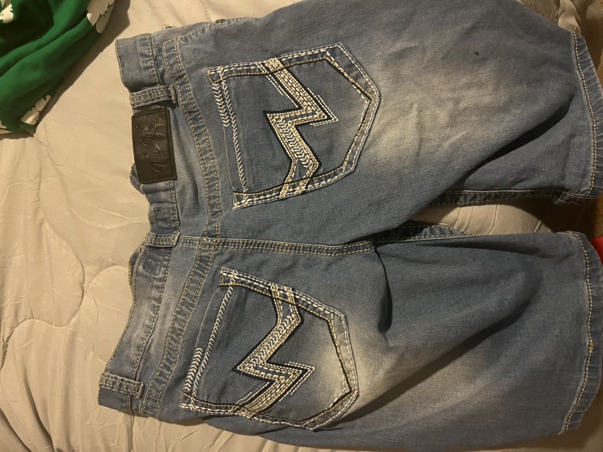 Vintage Blue jorts Size US 30 / EU 46 - 3 Thumbnail