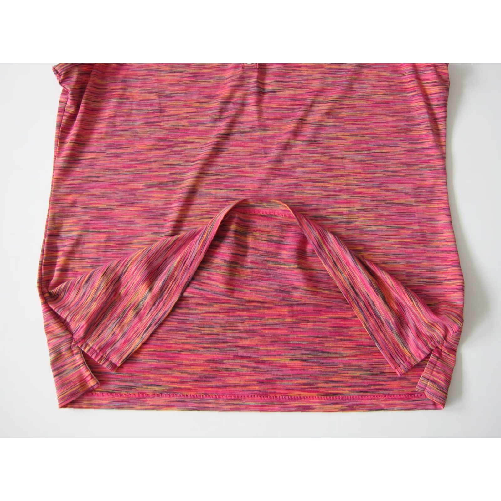 Puma Puma Sport Lifestyle Pink Stripe Stretch Sleeveless Collared Polo Shirt Women XL Size XL / US 12-14 / IT 48-50 - 7 Thumbnail