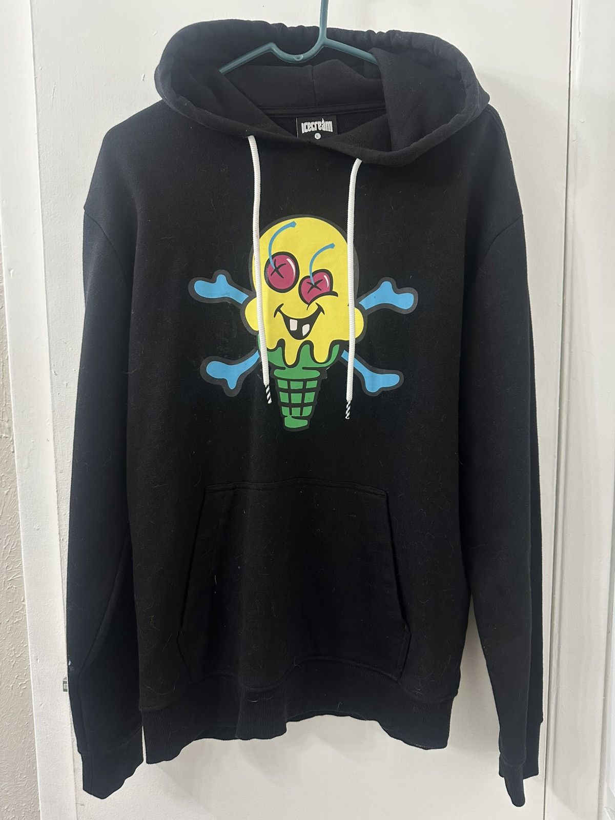 Icecream ICECREAM Men Hoodies IC25236 BLACK | Grailed