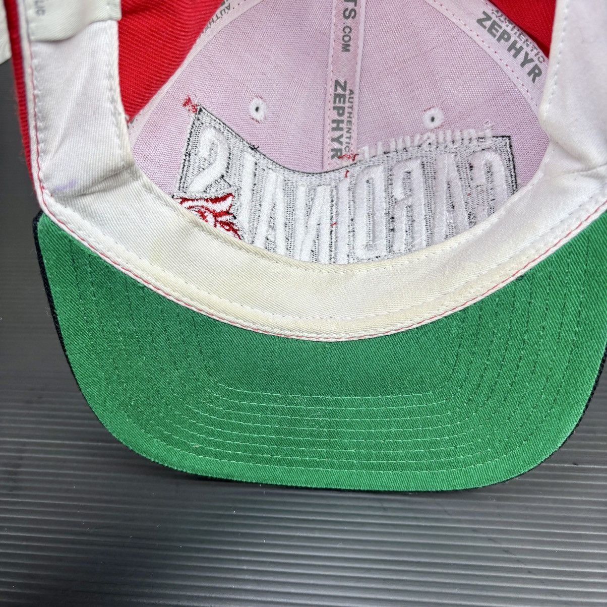 Zephyr Louisville Cardinals Spellout Hat Cap Mens Zephyr Snapback Size ONE SIZE - 11 Thumbnail
