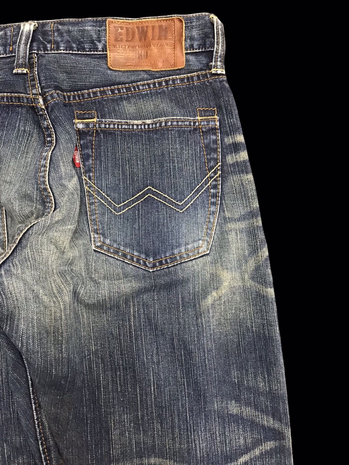 Edwin 💥90s Style💥EDWIN 403XV INSANE FADES MUDWASH REG DENIM F412 Size US 32 / EU 48 - 12 Thumbnail