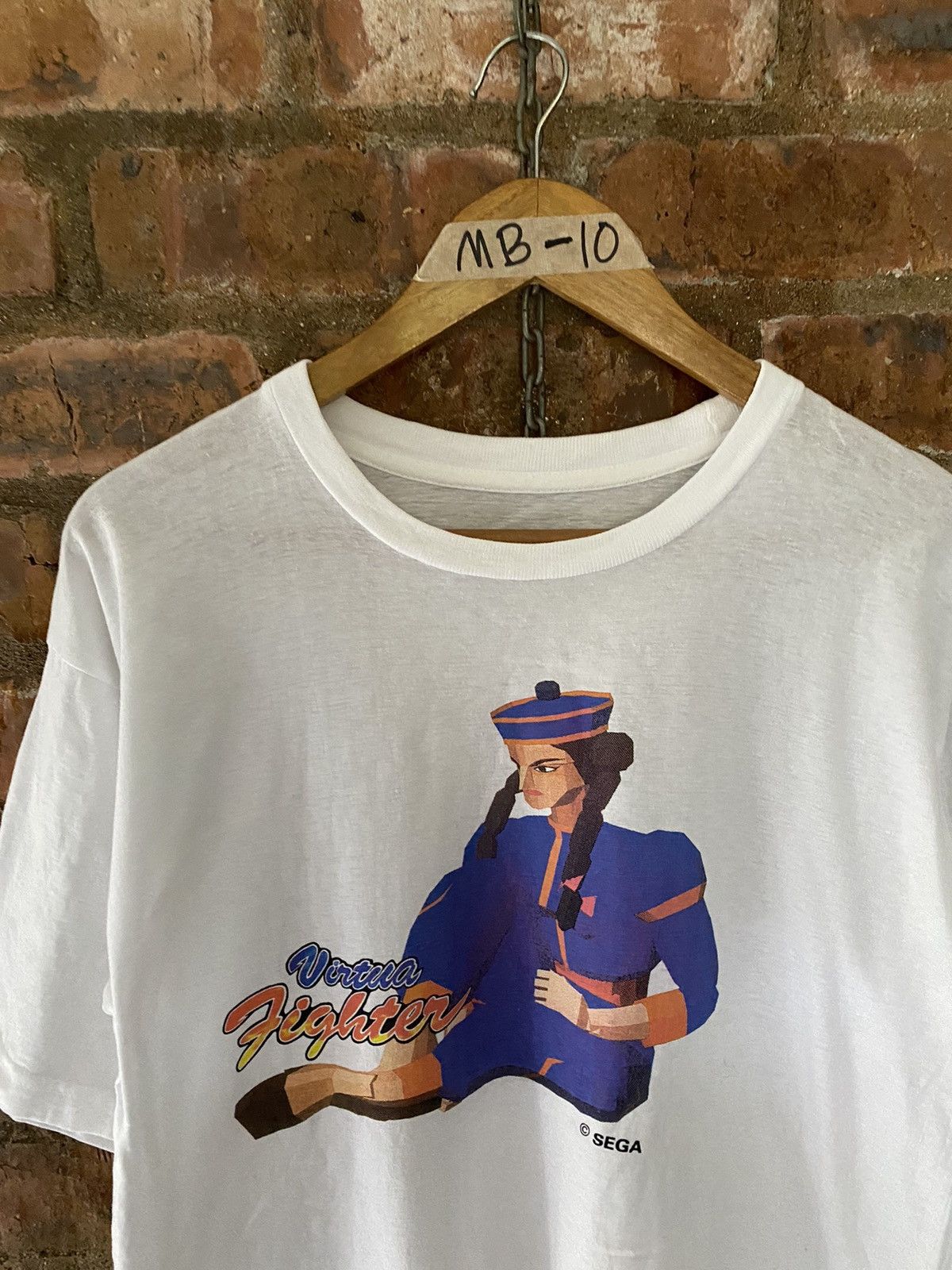 Playstation 1990s Virtual Fighter SEGA promo tee Made in Japan Size US M / EU 48-50 / 2 - 3 Thumbnail