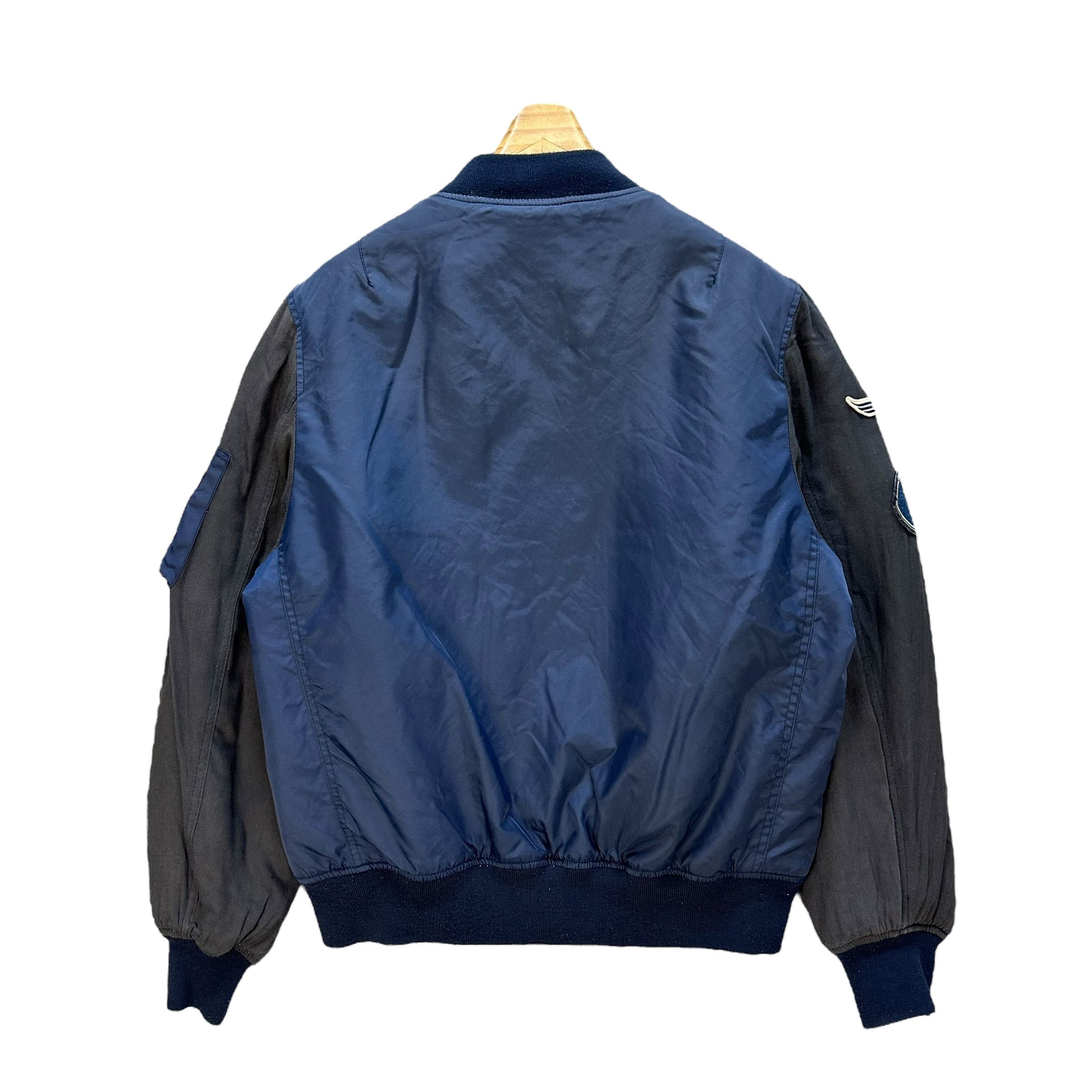 Lee LEE COOPER Patches Logo Bomber Jacket #94-1450 Size US L / EU 52-54 / 3 - 16 Thumbnail