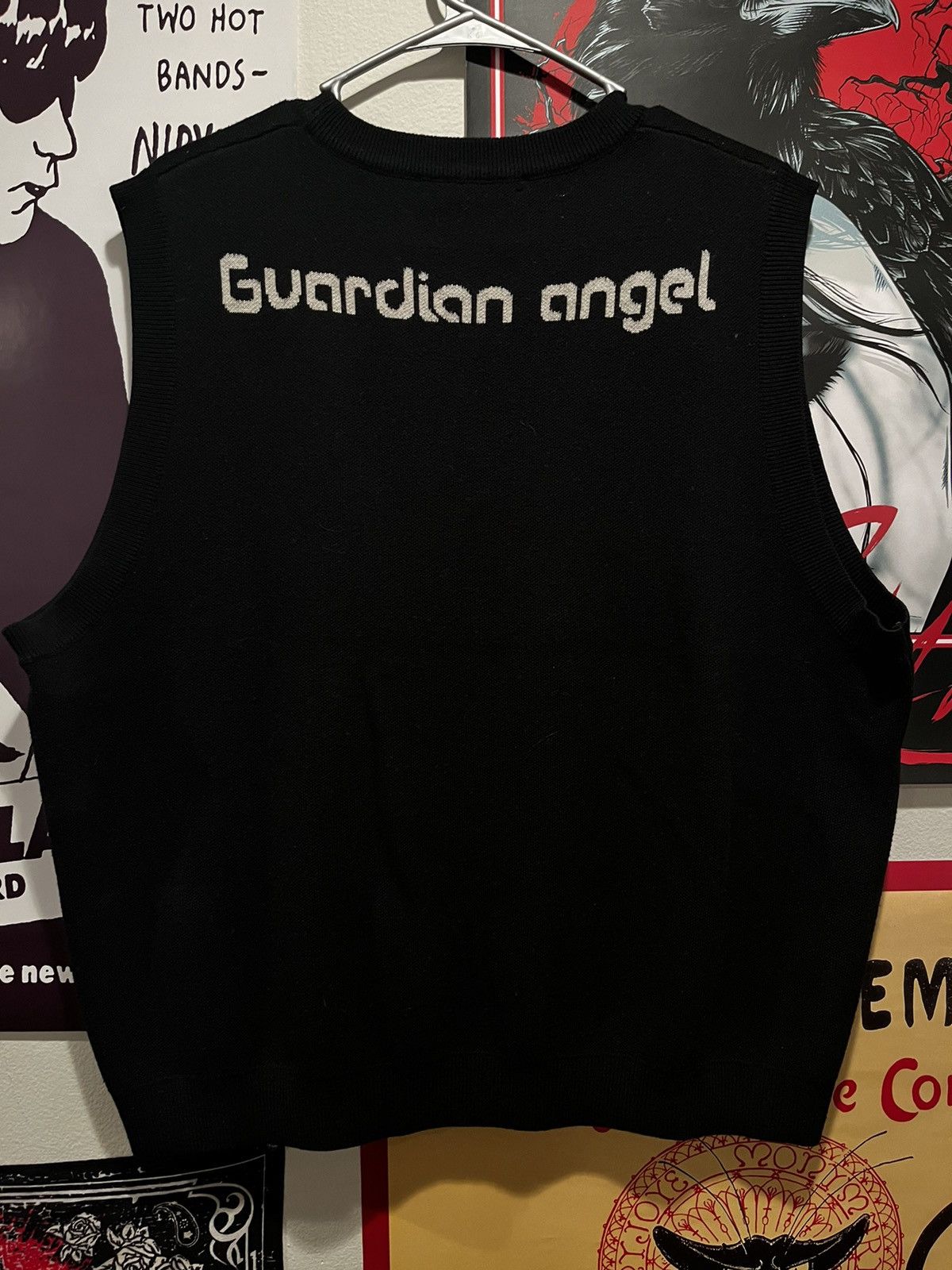 Alice Hollywood × Guardian Angel × Midnight Studios Guardian Angel Sacred Knitted Vest Size US XL / EU 56 / 4 - 3 Thumbnail