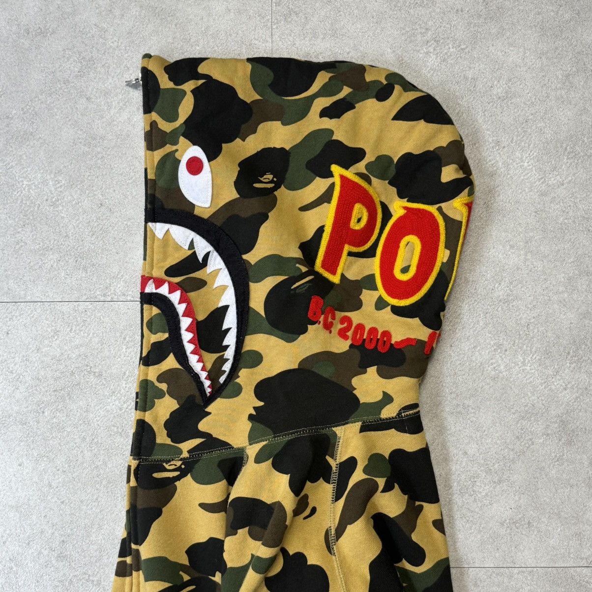 Bape New Bape 1st Camo PONR Full Zip Shark Hoodie Size US L / EU 52-54 / 3 - 3 Thumbnail