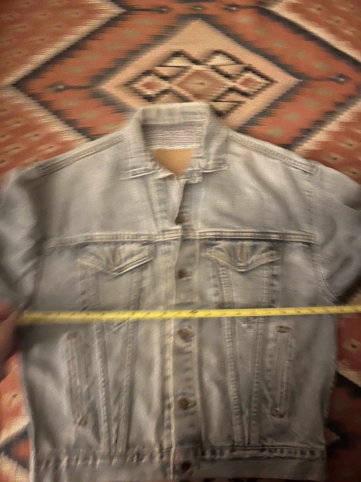 Levi's Levi’s 80s Orange Tab Type 3 Denim Trucker Jacket sashiko Size US L / EU 52-54 / 3 - 10 Thumbnail