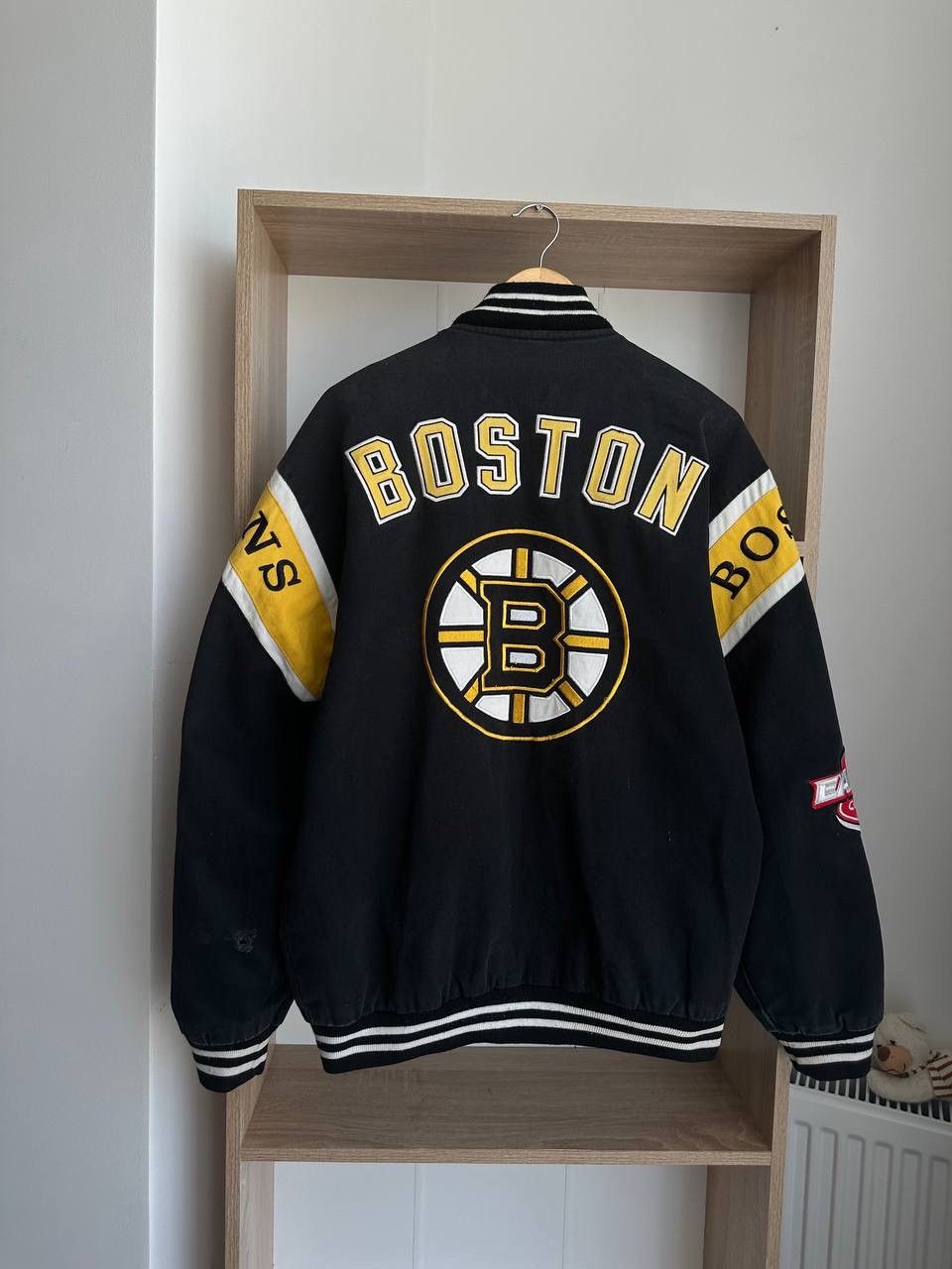 NHL × Vintage Vintage Hockey Delong NHL Boston Bruins Bomber Jacket Size US M / EU 48-50 / 2 - 21 Thumbnail