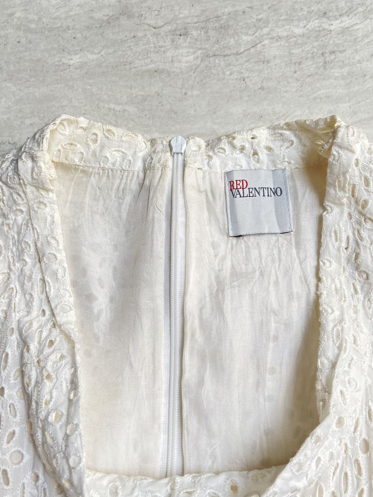 Valentino VALENTINO White Dress Size XS / US 0-2 / IT 36-38 - 5 Thumbnail
