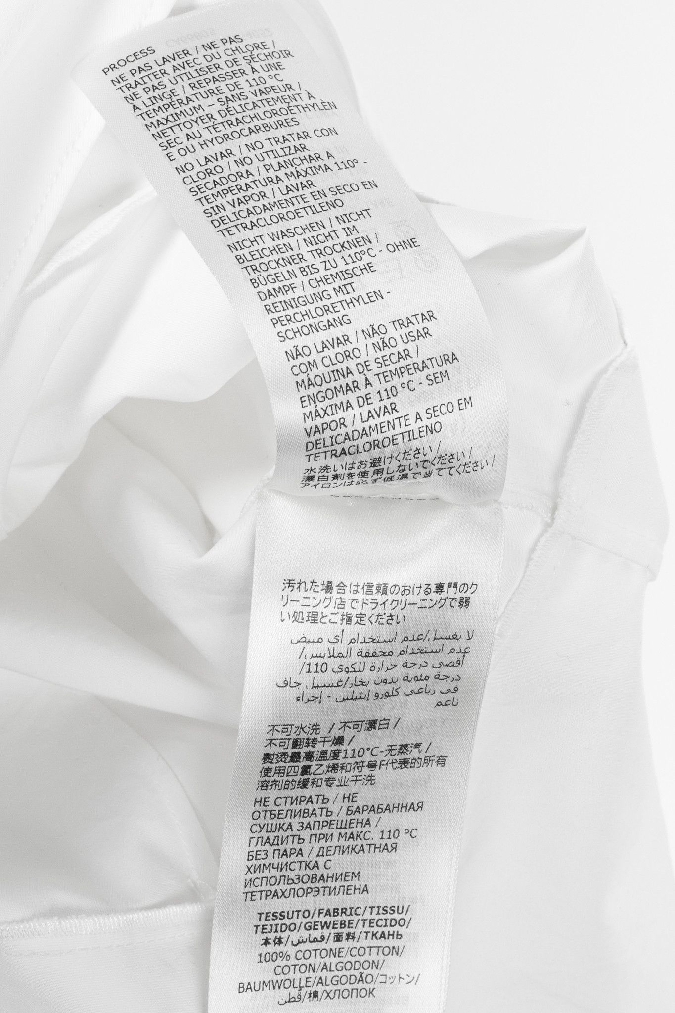 Alexander McQueen Alexander McQueen White Deconstructed Buttoned Peplum Shirt Size M / US 6-8 / IT 42-44 - 10 Thumbnail