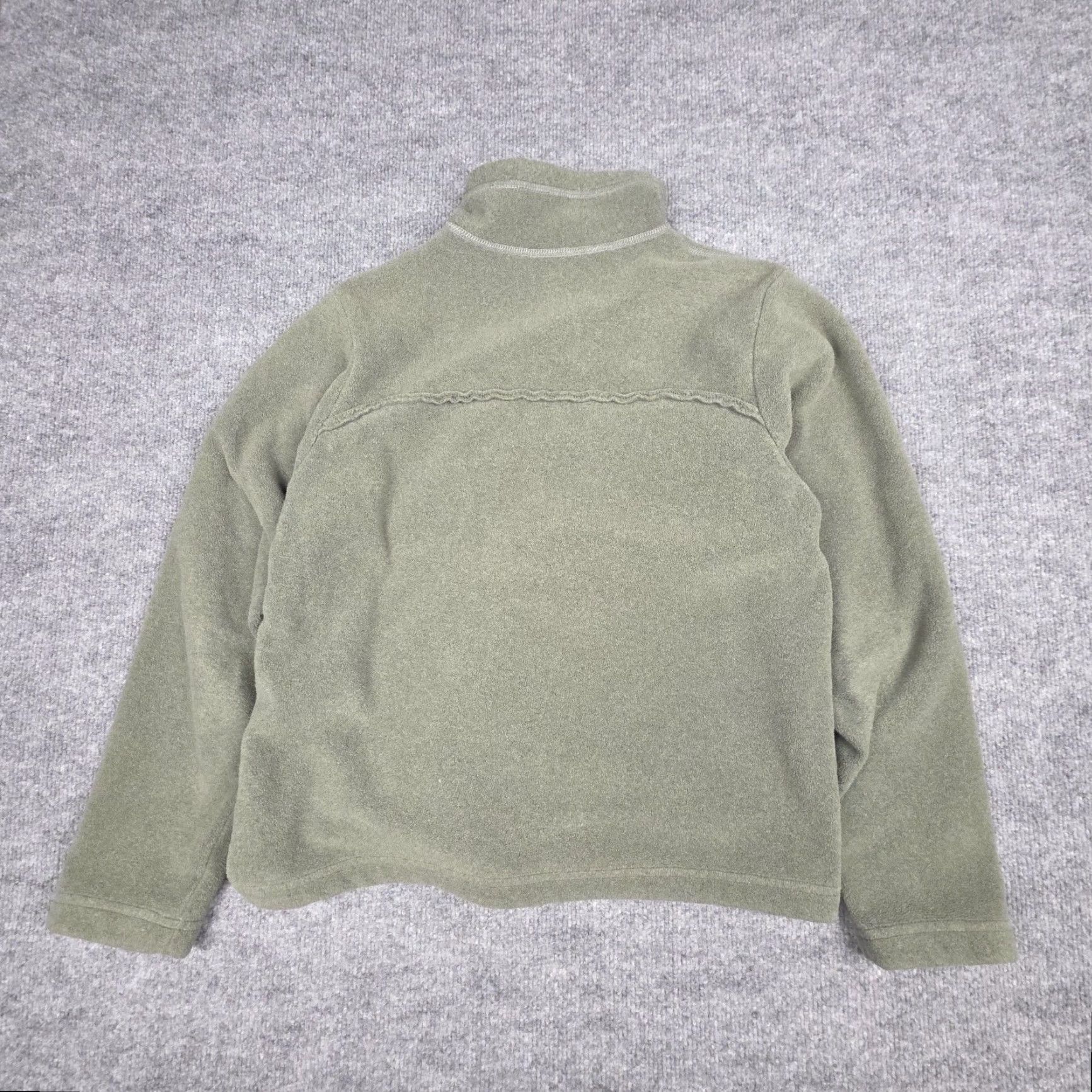 Patagonia VINTAGE Patagonia Synchilla Full Zip Jacket Women's Small Green USA Regular/Basic Jacket, Fleece, Pocketed, Classic Outdoor Retro Size S / US 4 / IT 40 - 4 Thumbnail