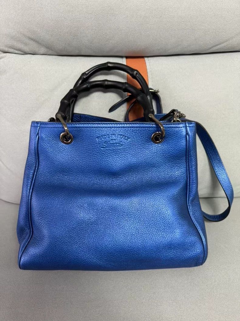 Gucci gucci bamboo tote bag with detachable strap-dmc Size ONE SIZE - 1 Thumbnail