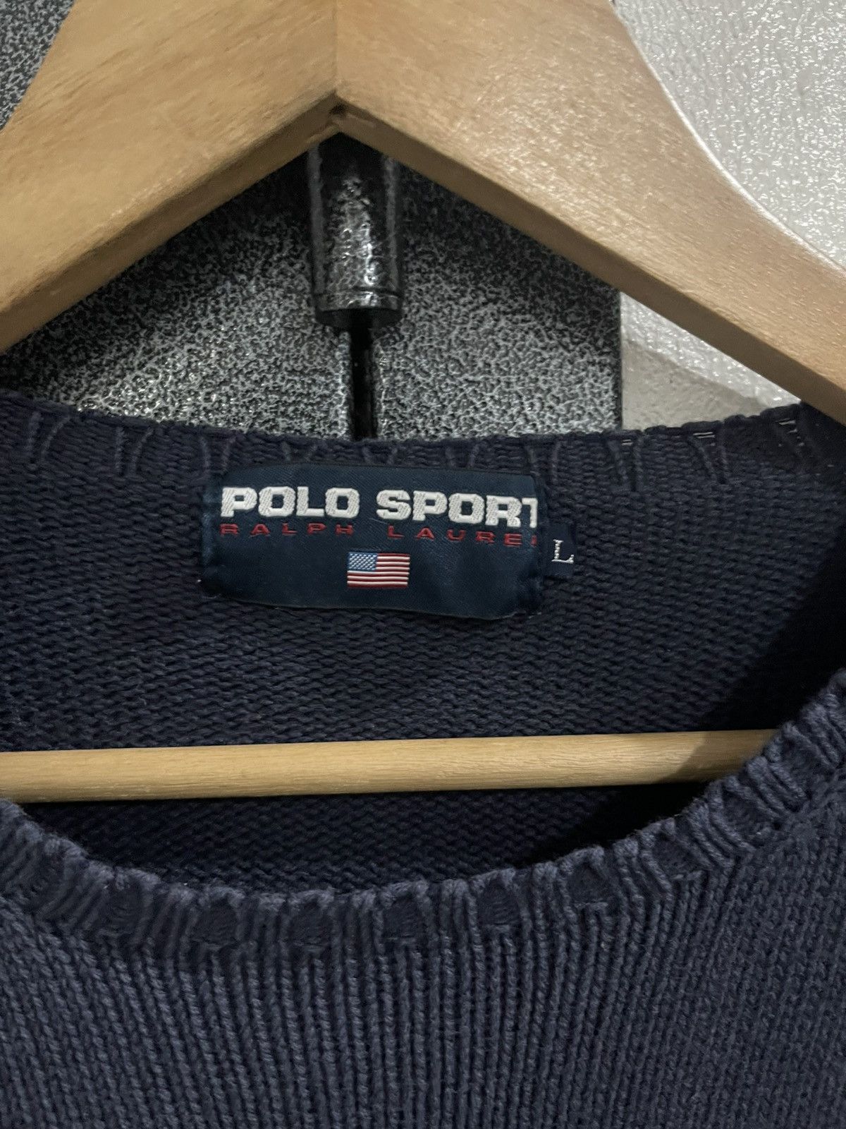 Polo Ralph Lauren Vintage Polo Sport Ralph Lauren Sweater Knit Size M / US 6-8 / IT 42-44 - 6 Thumbnail
