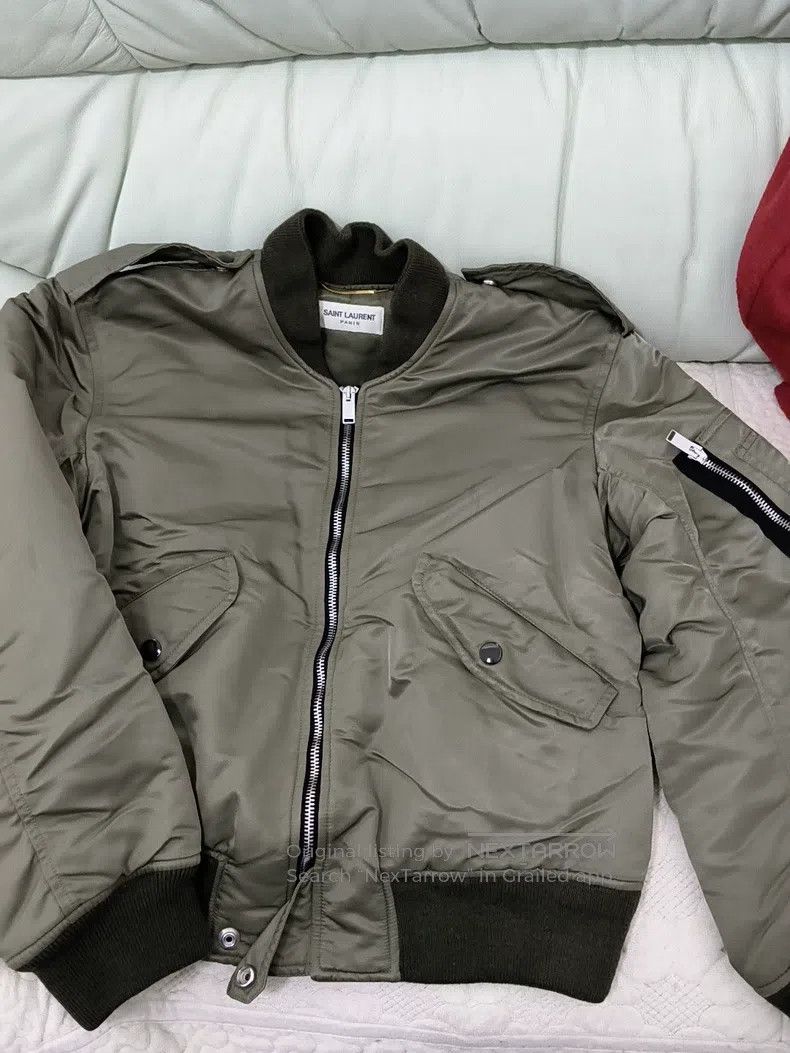 Saint Laurent Paris Saint Laurent Paris Flight jacket i Size S / US 4 / IT 40 - 1 Thumbnail