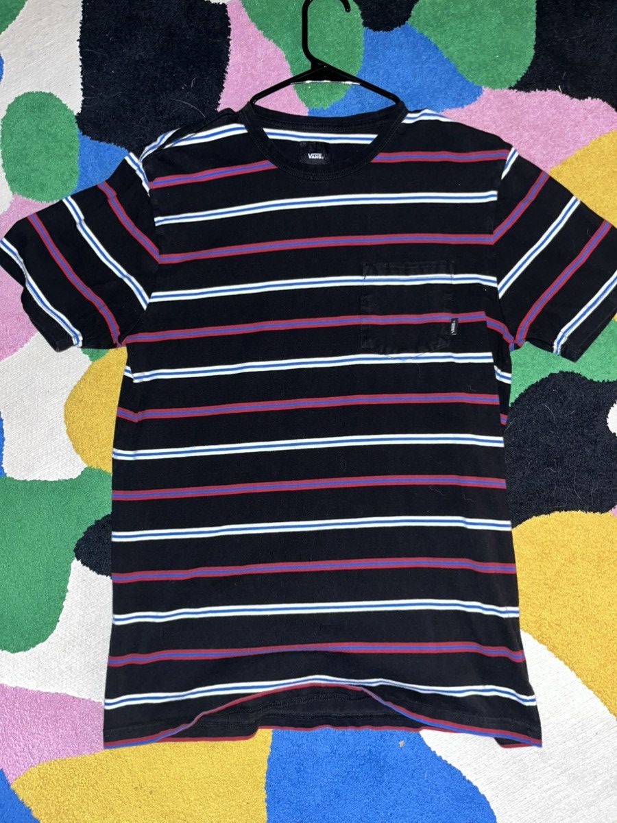 Vans STRIPED VANS TEE SHIRT Size US M / EU 48-50 / 2 - 1 Thumbnail