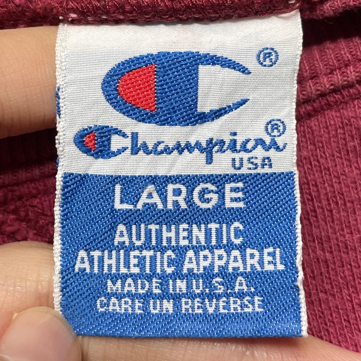 Champion × Vintage Vintage Brand Champion Made in Usa Sweatshirt 1990s Size US L / EU 52-54 / 3 - 9 Thumbnail
