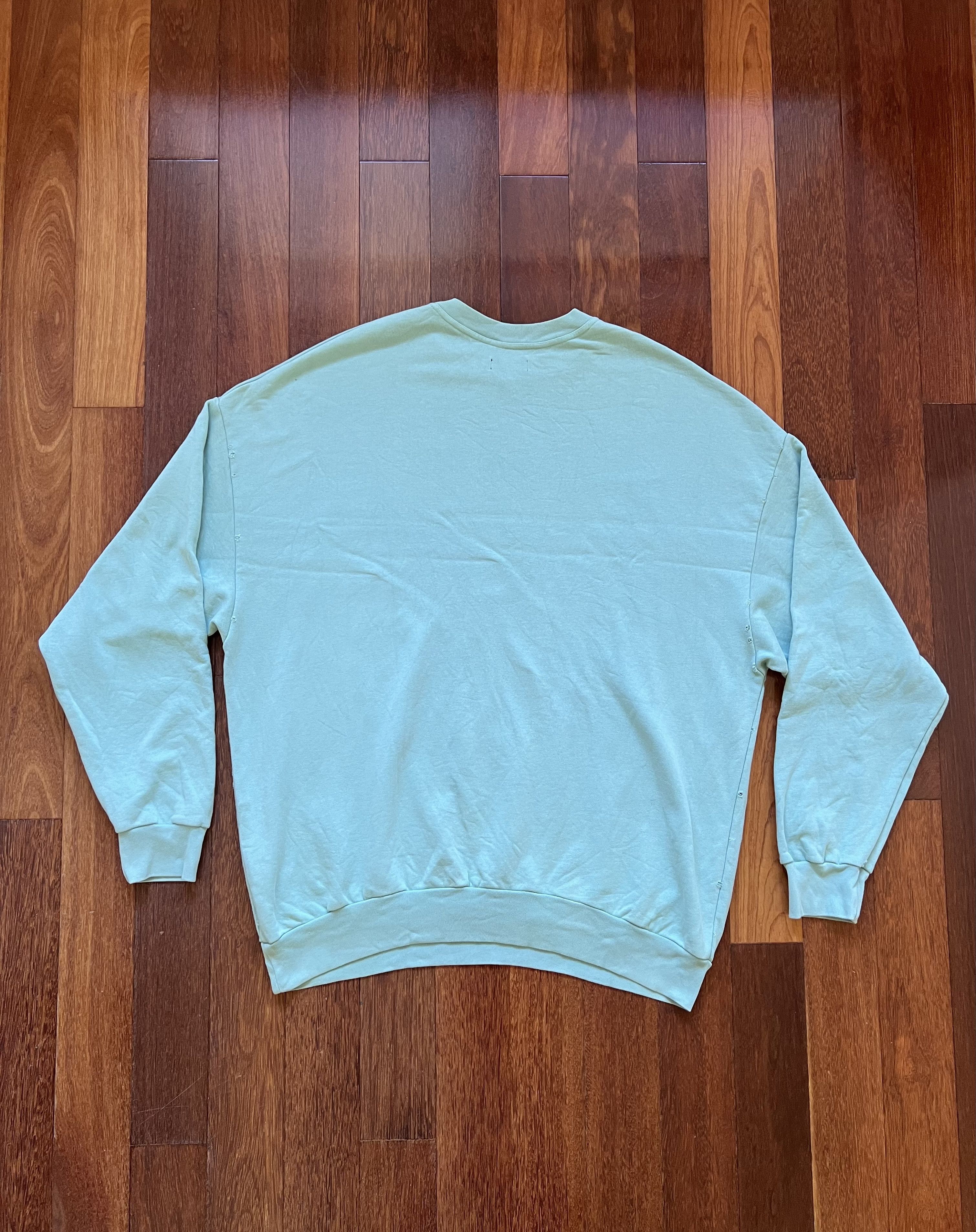 Raf Simons 💚 Raf Simons Redux Oversized Nebraska Crewneck Mint Size US S / EU 44-46 / 1 - 2 Thumbnail
