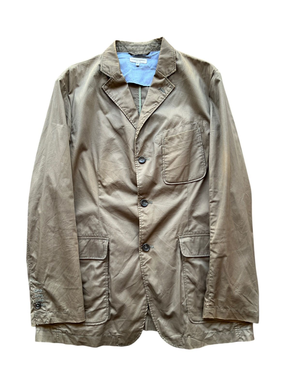 Engineered Garments 🔥 ENGINEERED GARMENT LAZER KHAKI JACKET Size US L / EU 52-54 / 3 - 1 Thumbnail
