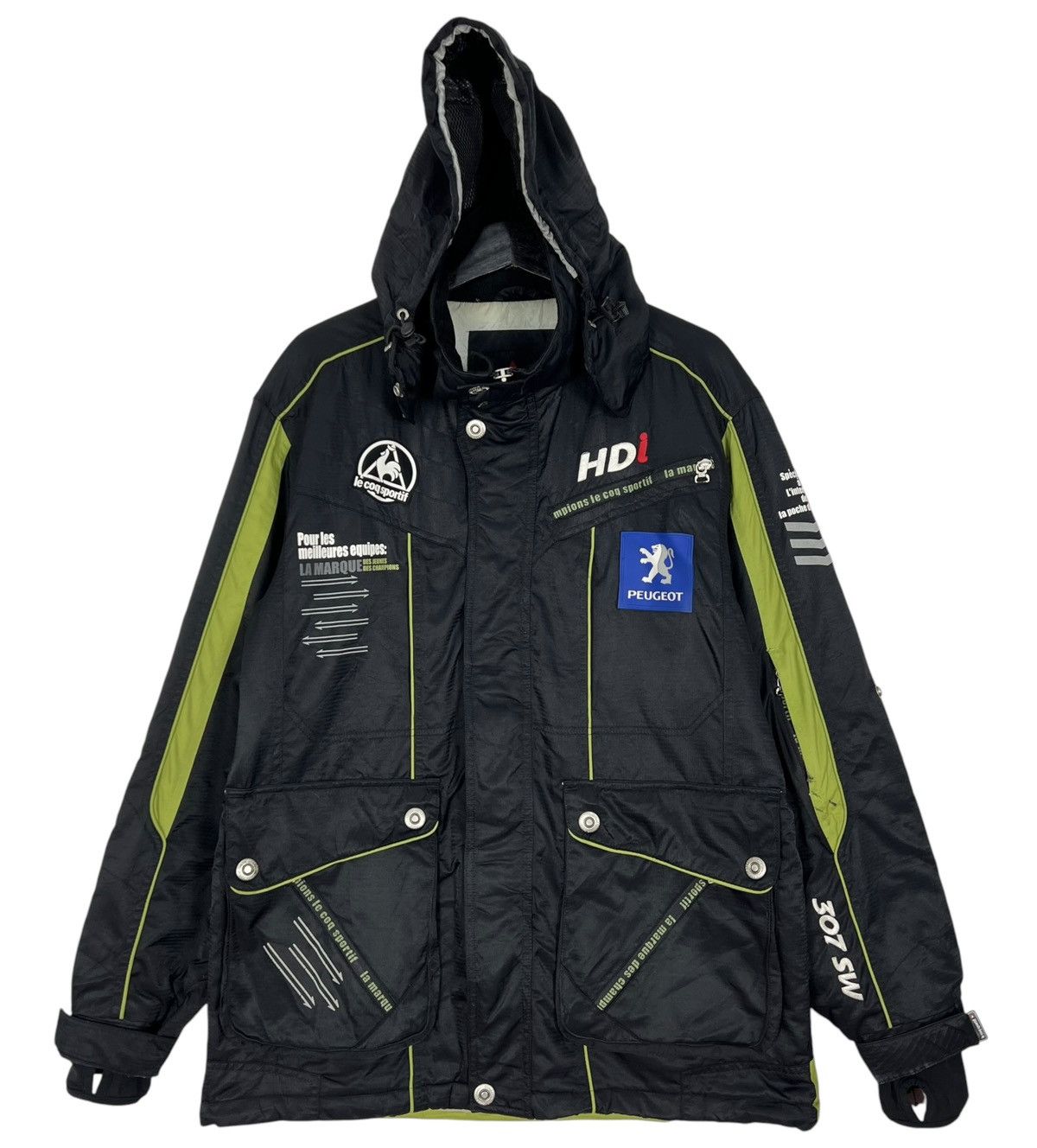 Descente × Le Coq Sportif Vintage Le Coq Sportif Descente x Peugeot 307 WRC Jacket Size US L / EU 52-54 / 3 - 2 Thumbnail