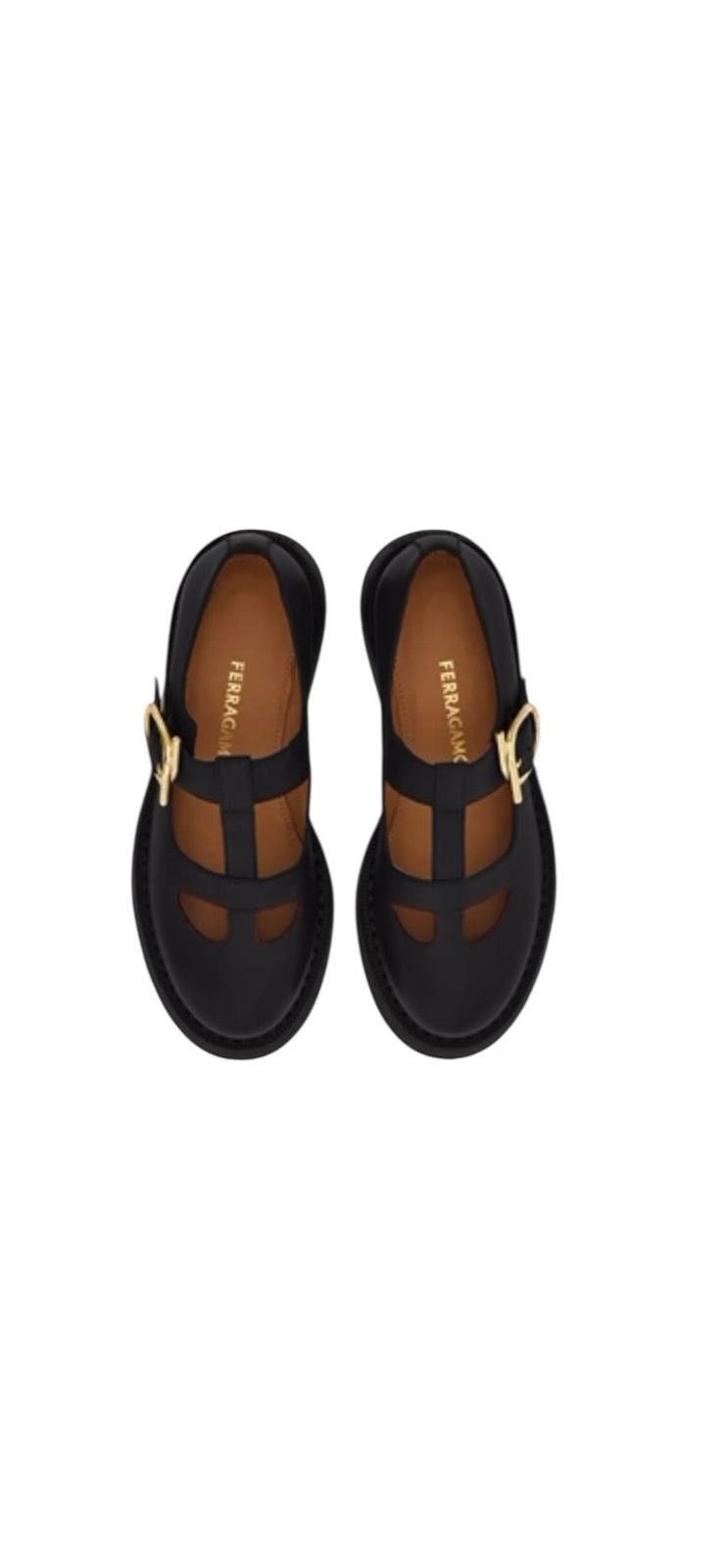 Salvatore Ferragamo Ferragamo Mary Jane Loafer Size US 7.5 / IT 37.5 - 3 Thumbnail