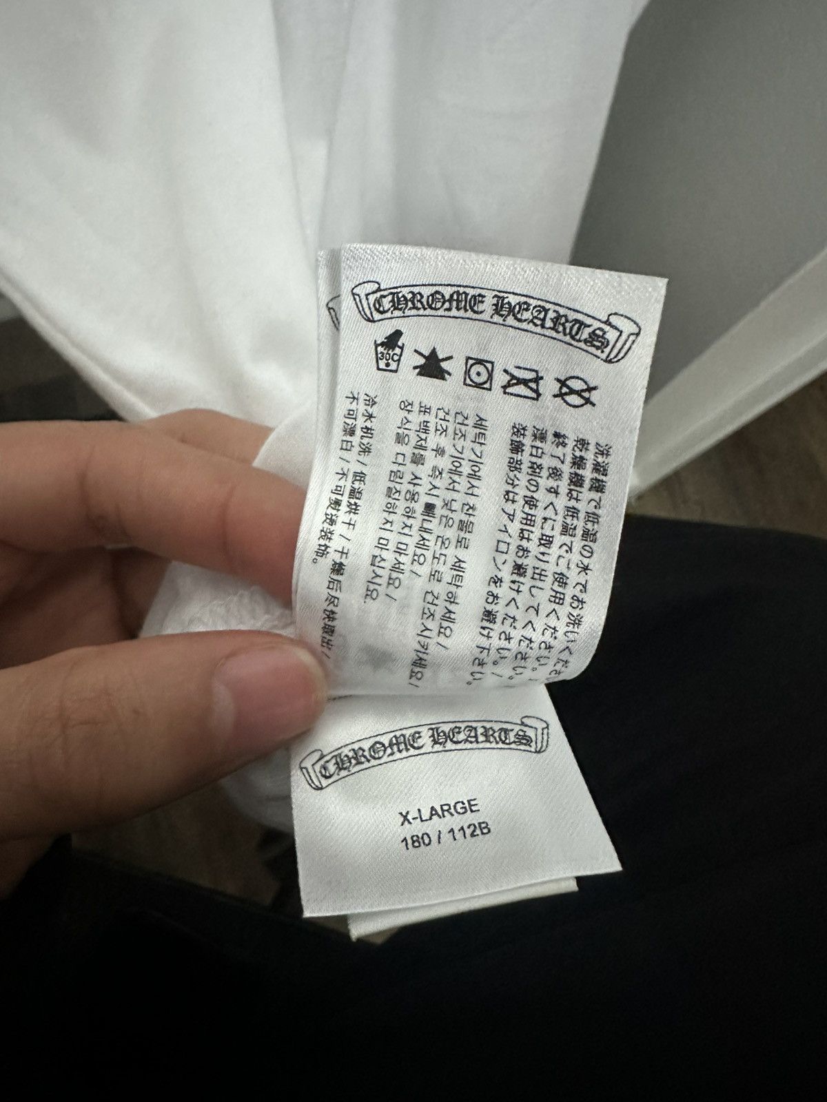 Chrome Hearts Brand New Chrome Hearts NY Horseshoe Pocket Tee Size US XL / EU 56 / 4 - 6 Thumbnail