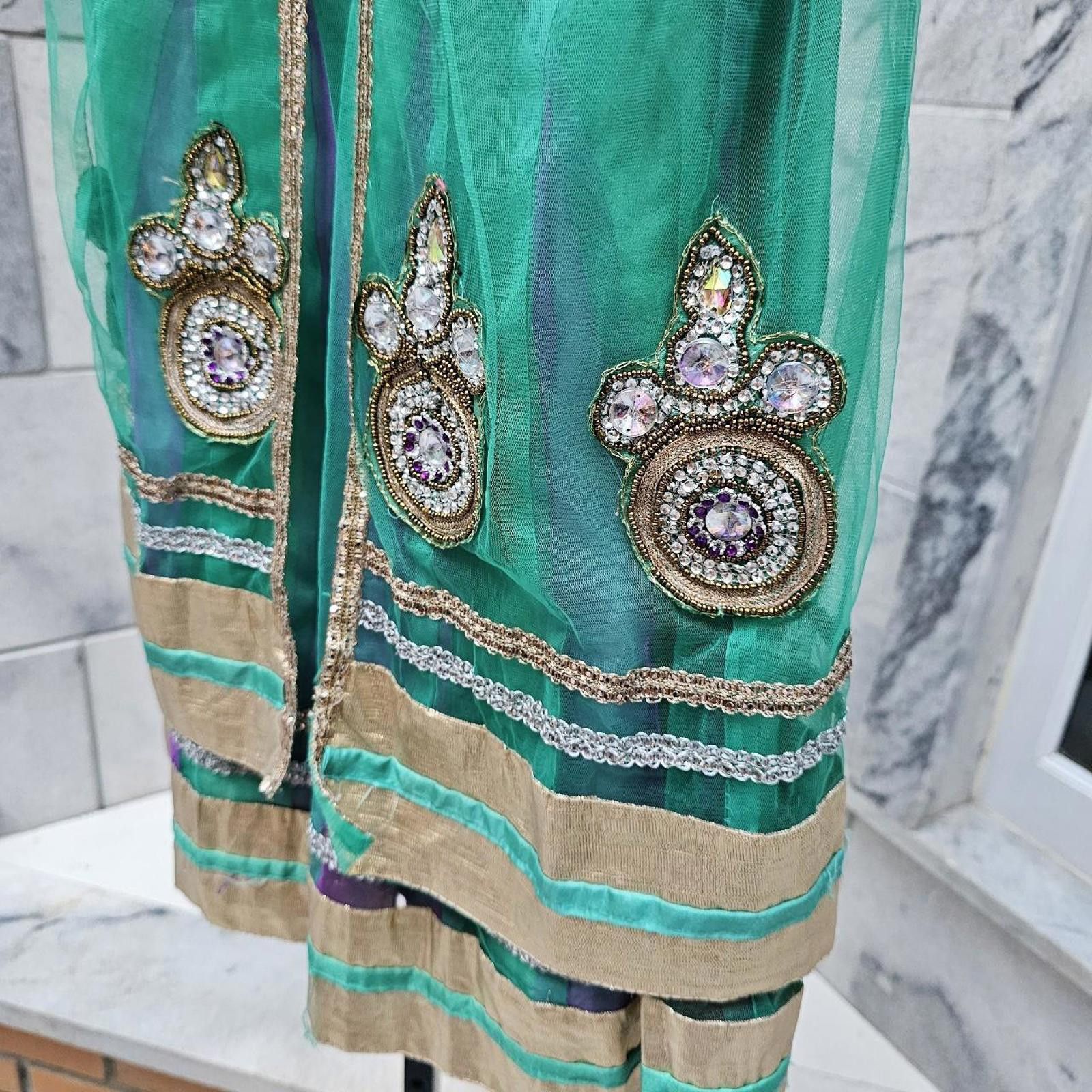 Other Women's Green Kurta Style Dress Size S / US 4 / IT 40 - 4 Thumbnail