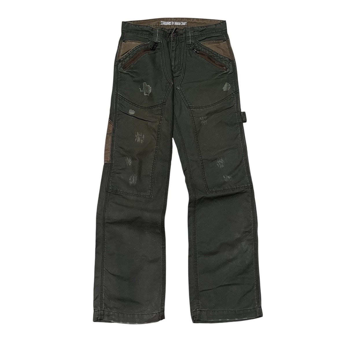 Japanese Brand Japanese Brand Cargo Pants Double Knee Size US 31 - 1 Thumbnail