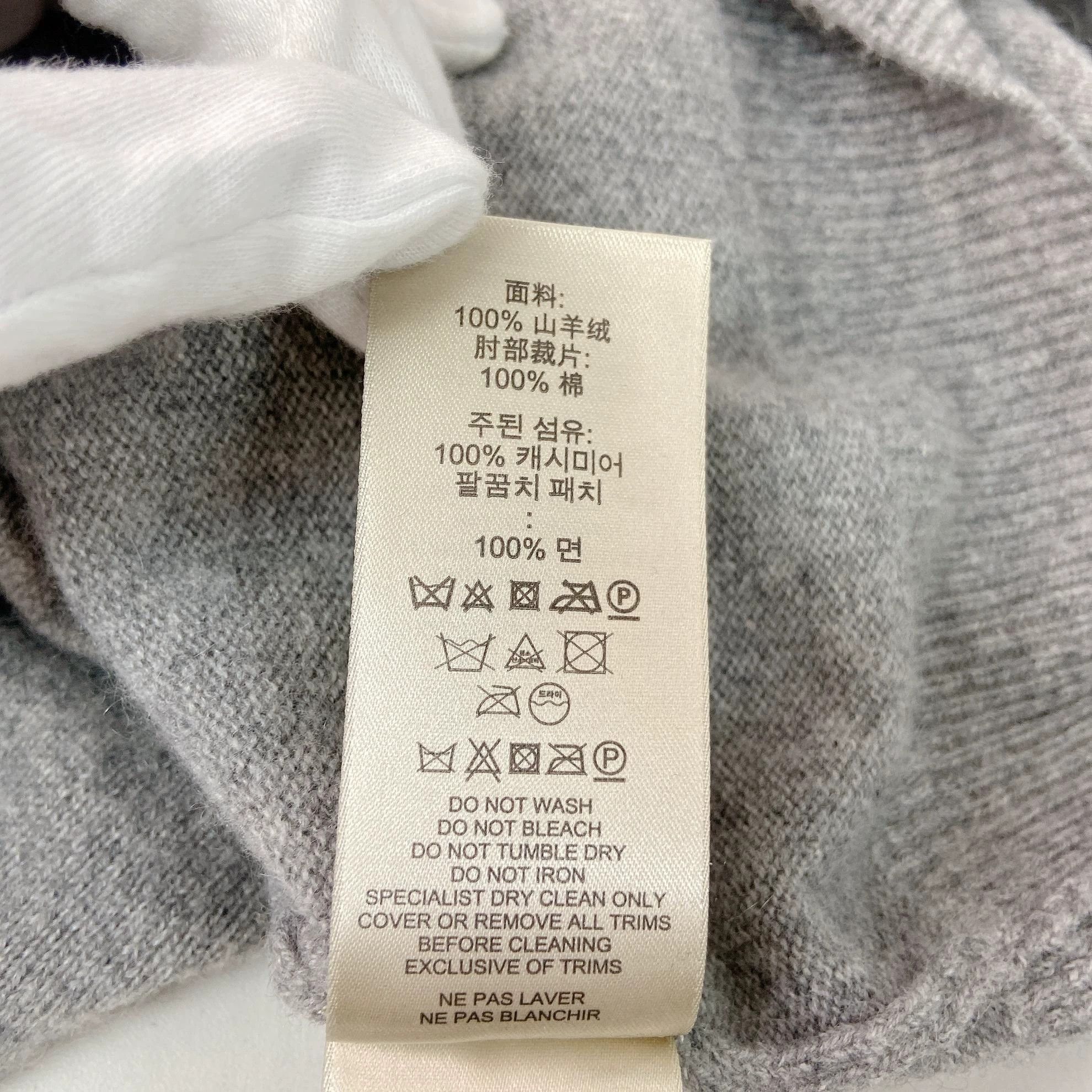 Burberry Burberry Gray Knit Top S Size S / US 4 / IT 40 - 8 Thumbnail
