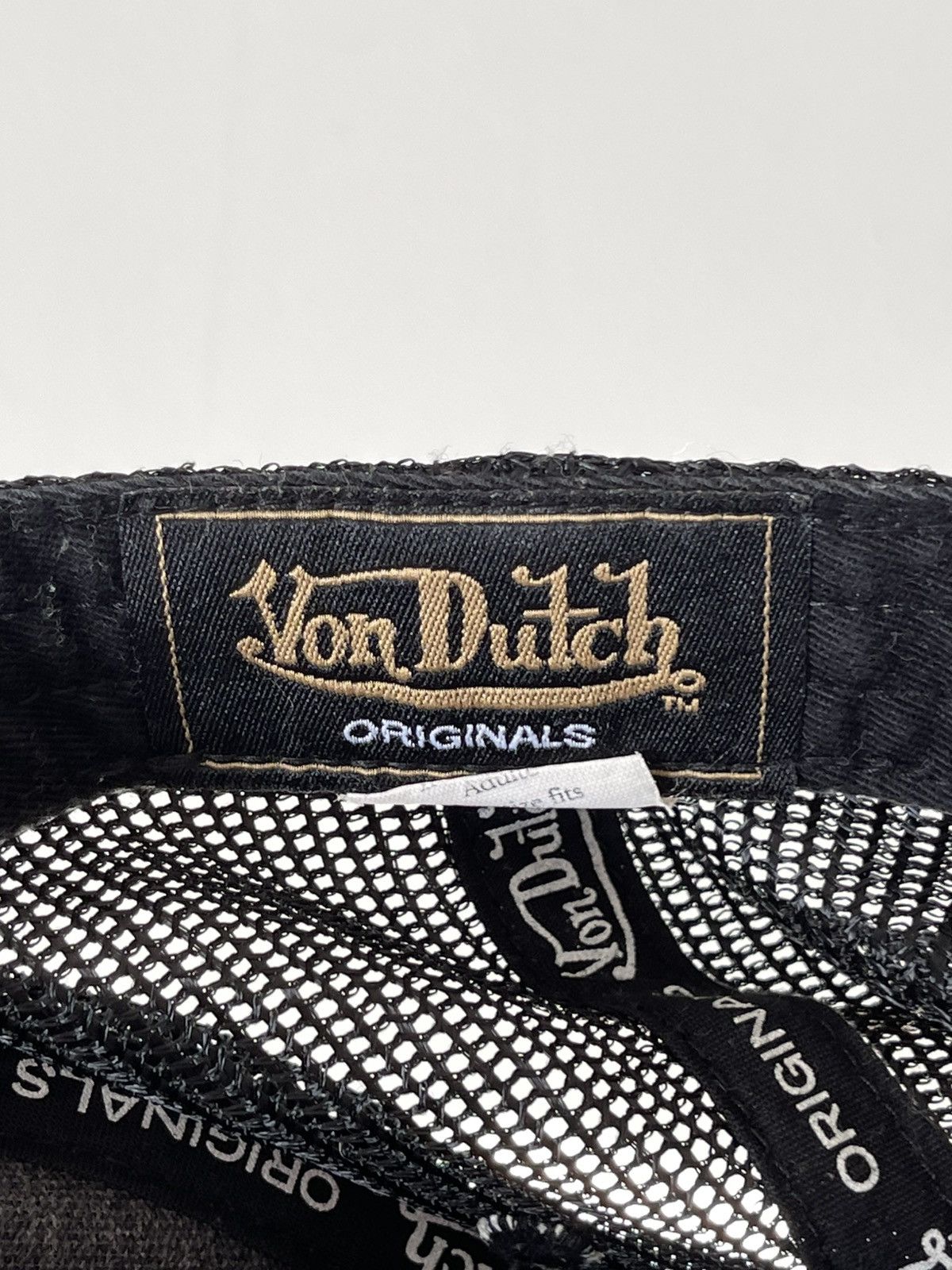Von Dutch Vintage 90's VON DUTCH y2k Japan Streetwear Hat Trucker Cap Size ONE SIZE - 10 Thumbnail