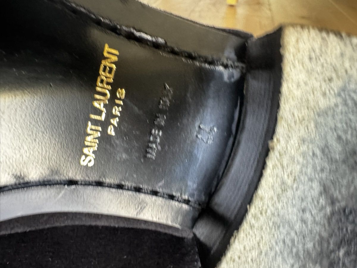 Saint Laurent Paris Hedi Suede Chelsea Wyatt Size US 11 / EU 44 - 7 Thumbnail